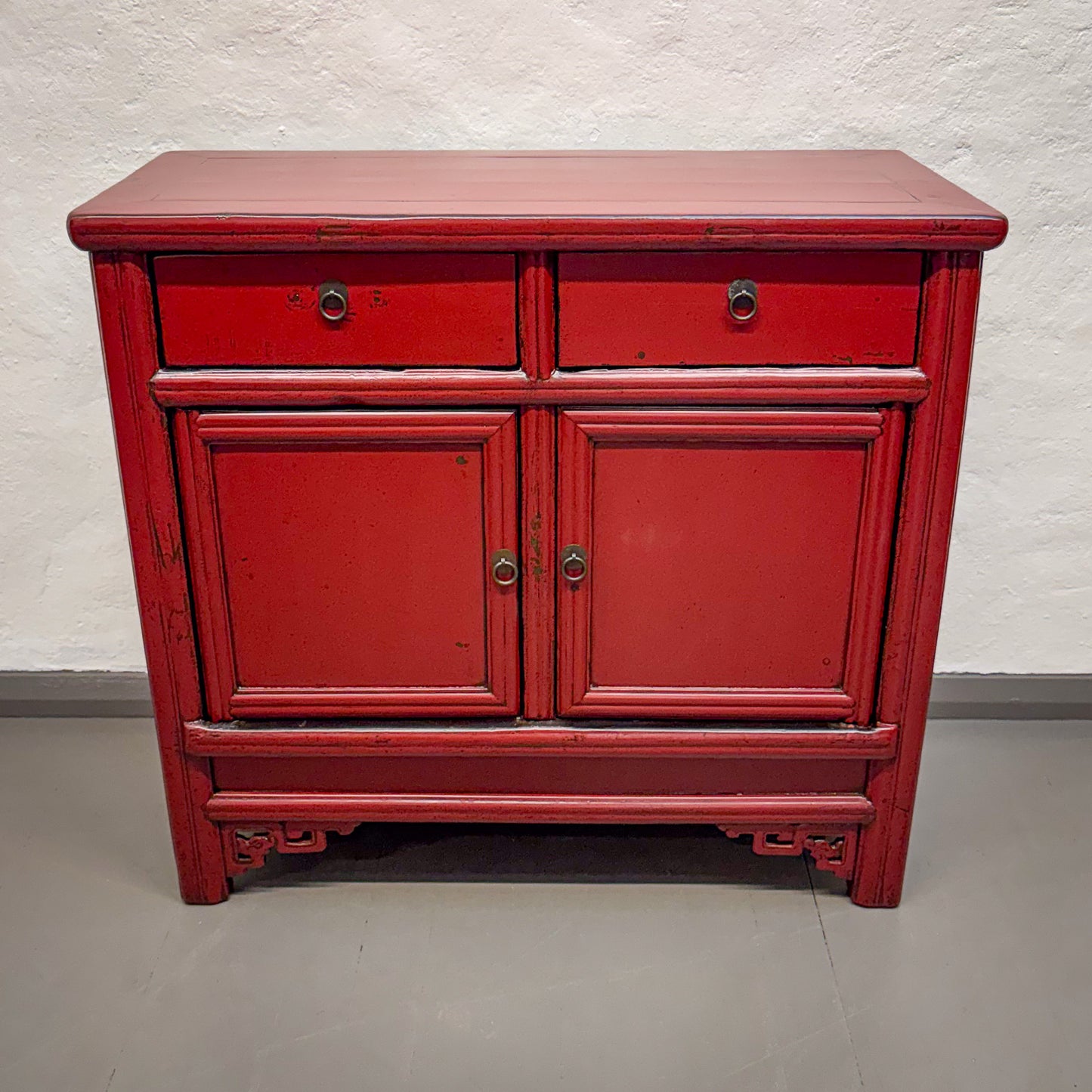 Red Lacquer Cabinet