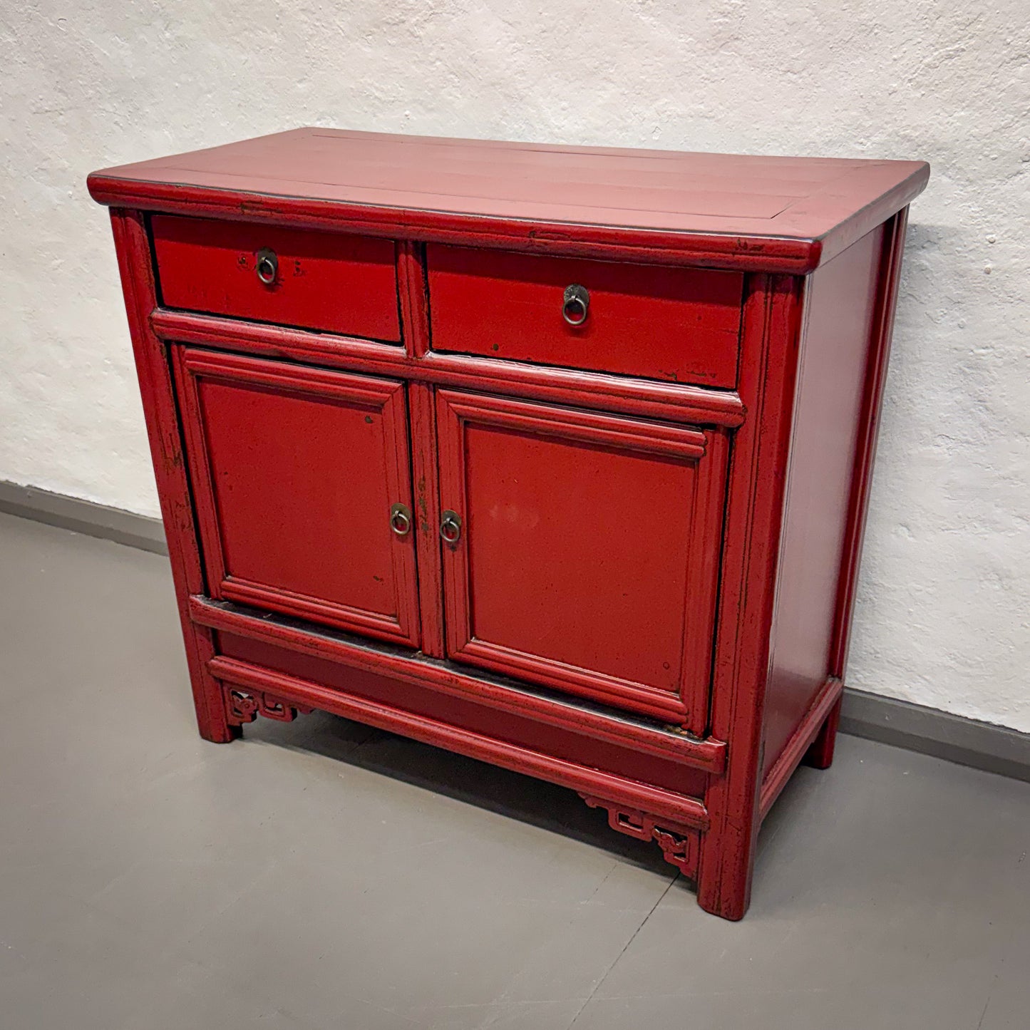 Red Lacquer Cabinet