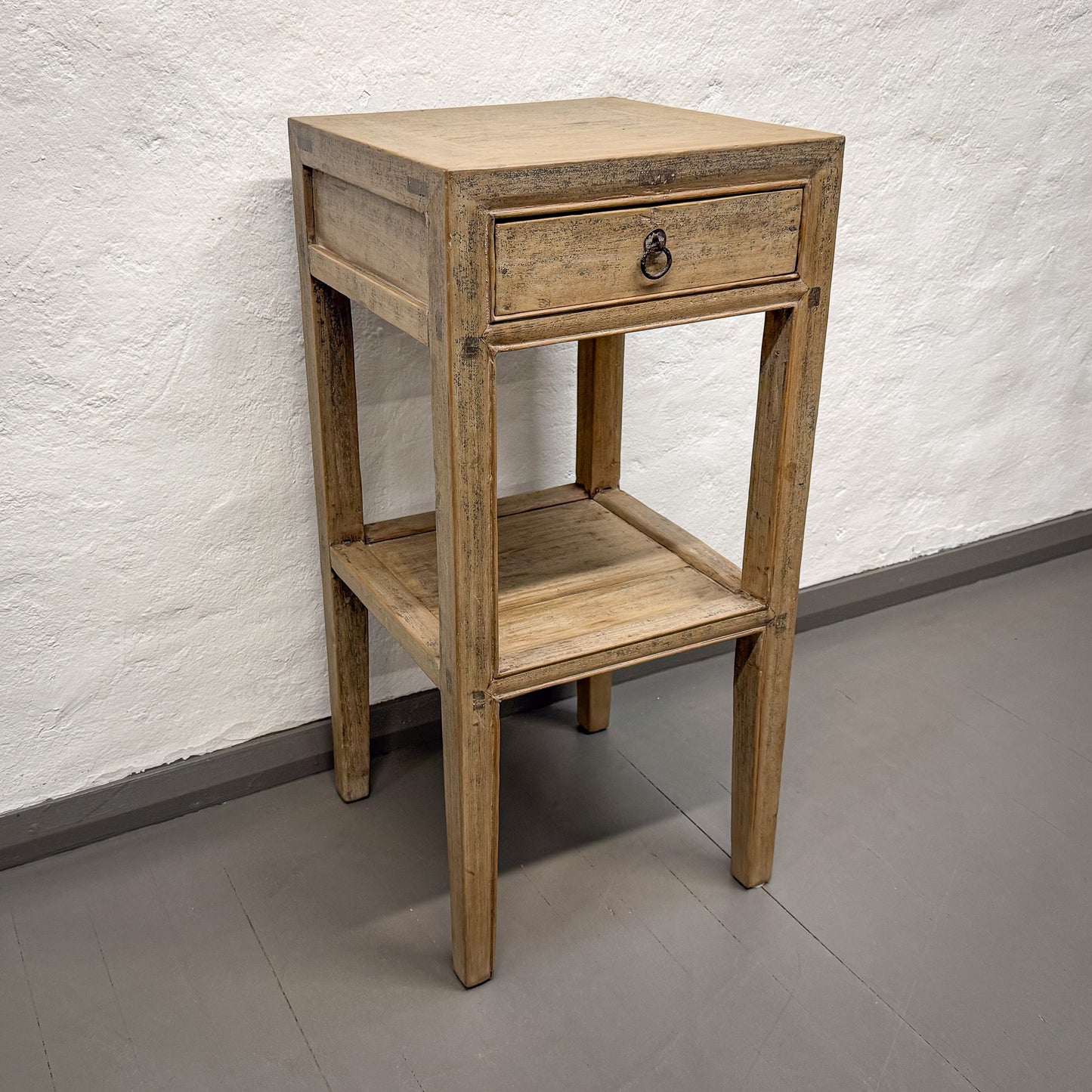 Vintage Elm Vase Table II