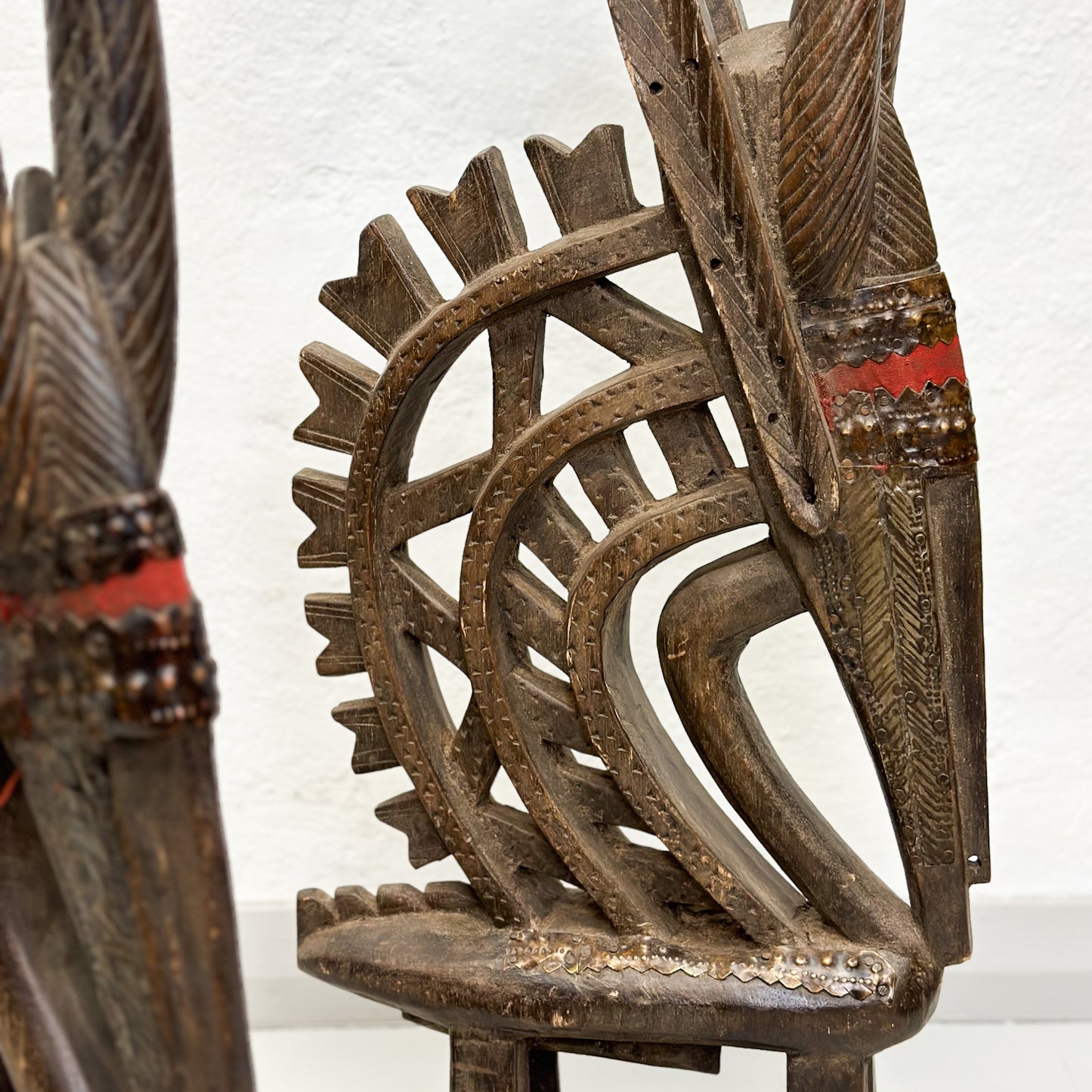 Bambara Chiwara Headdress Pair - Mali