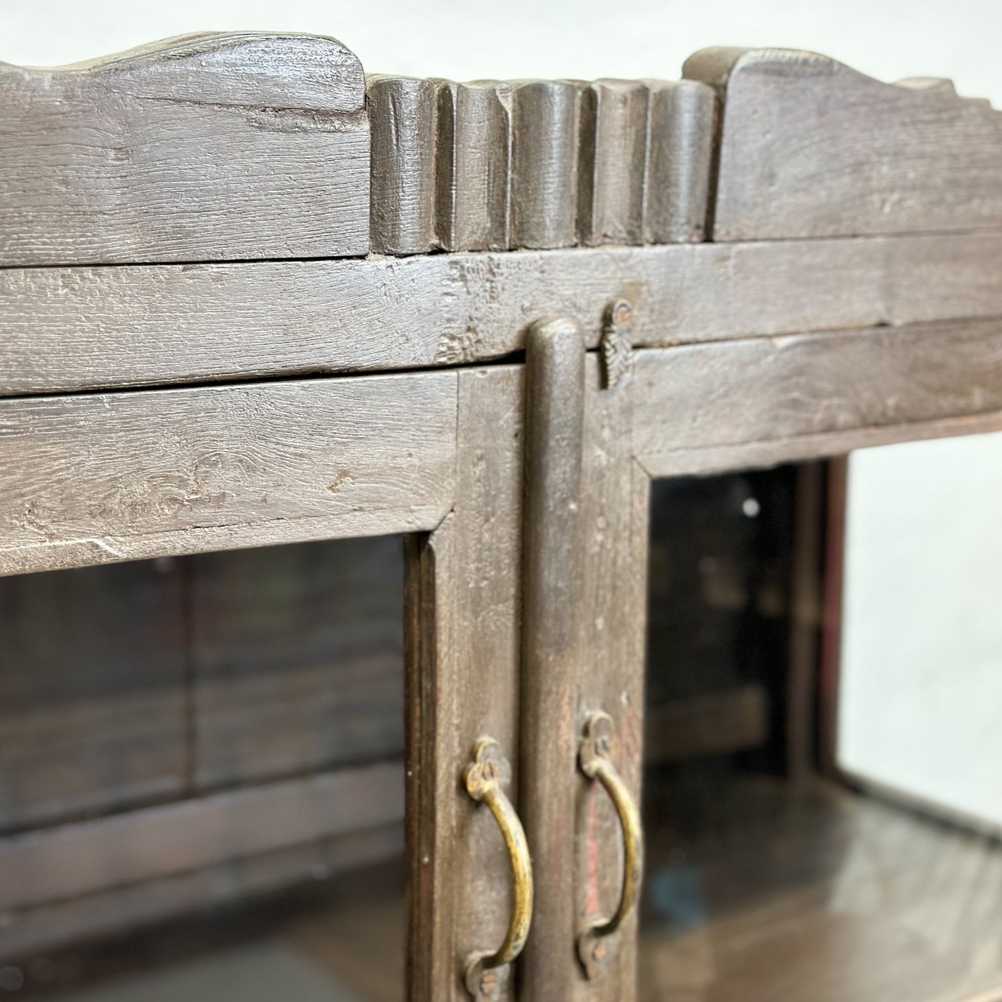 Timber Display Cabinet