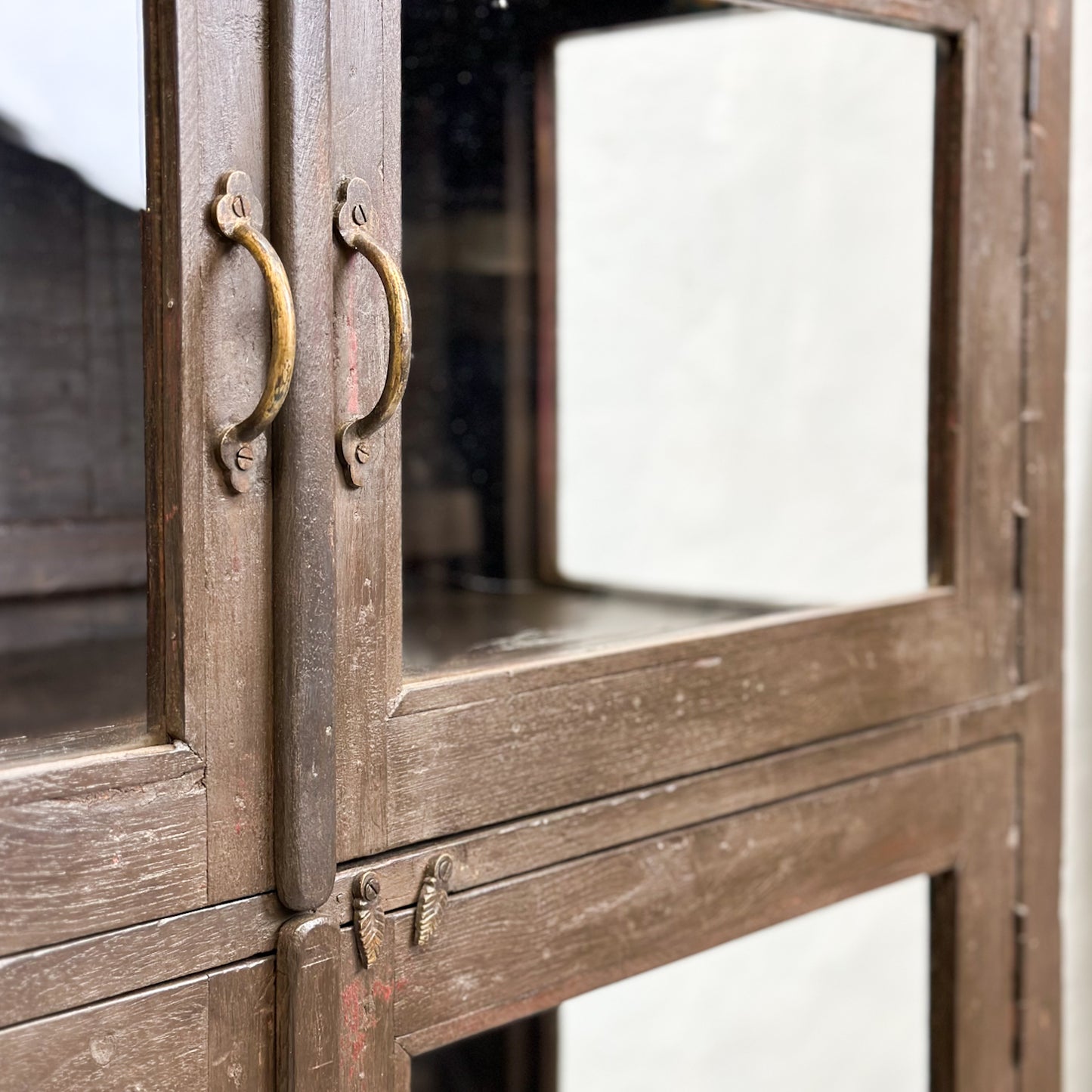 Timber Display Cabinet