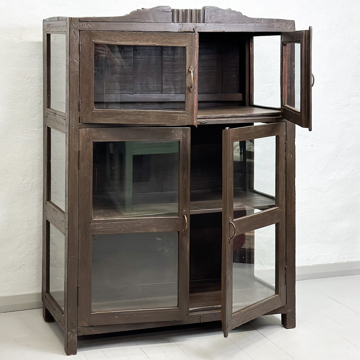 Timber Display Cabinet