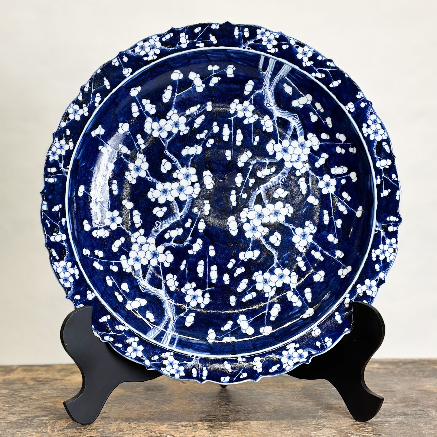 Cherry Blossom Porcelain Plate
