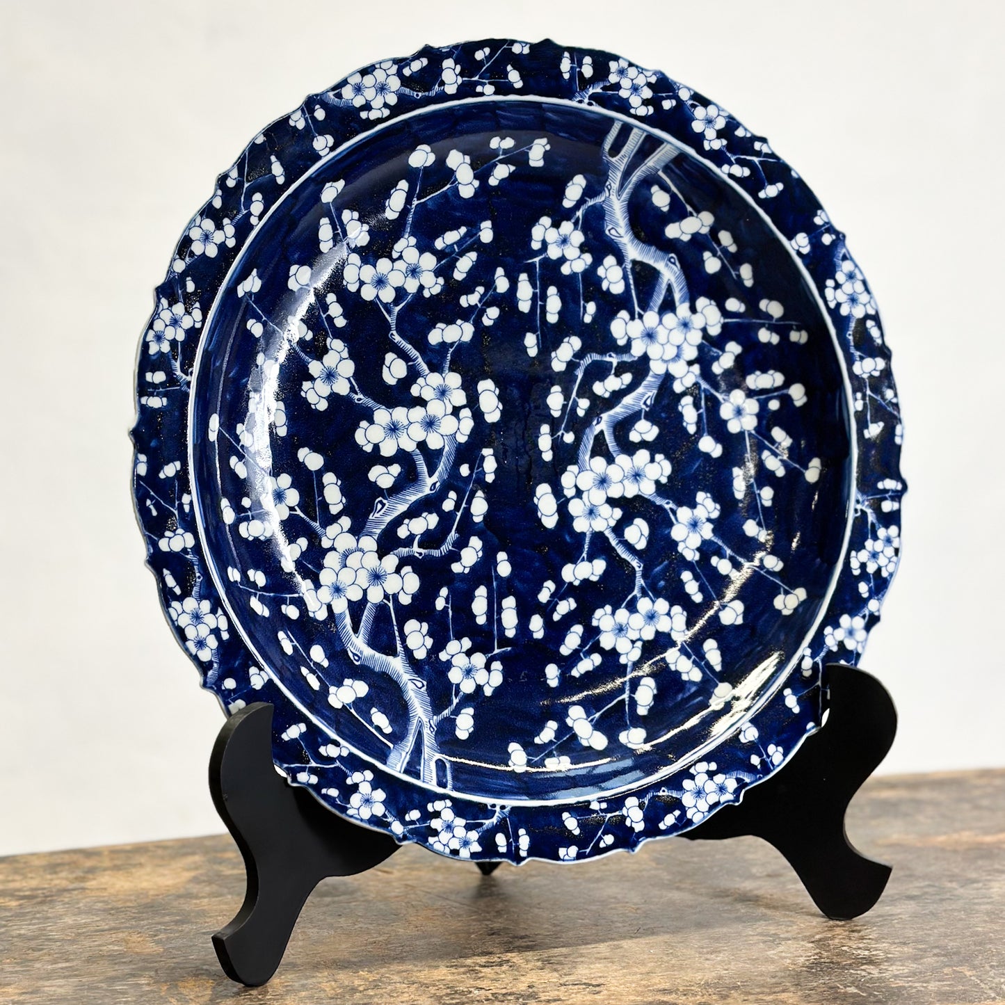 Cherry Blossom Porcelain Plate