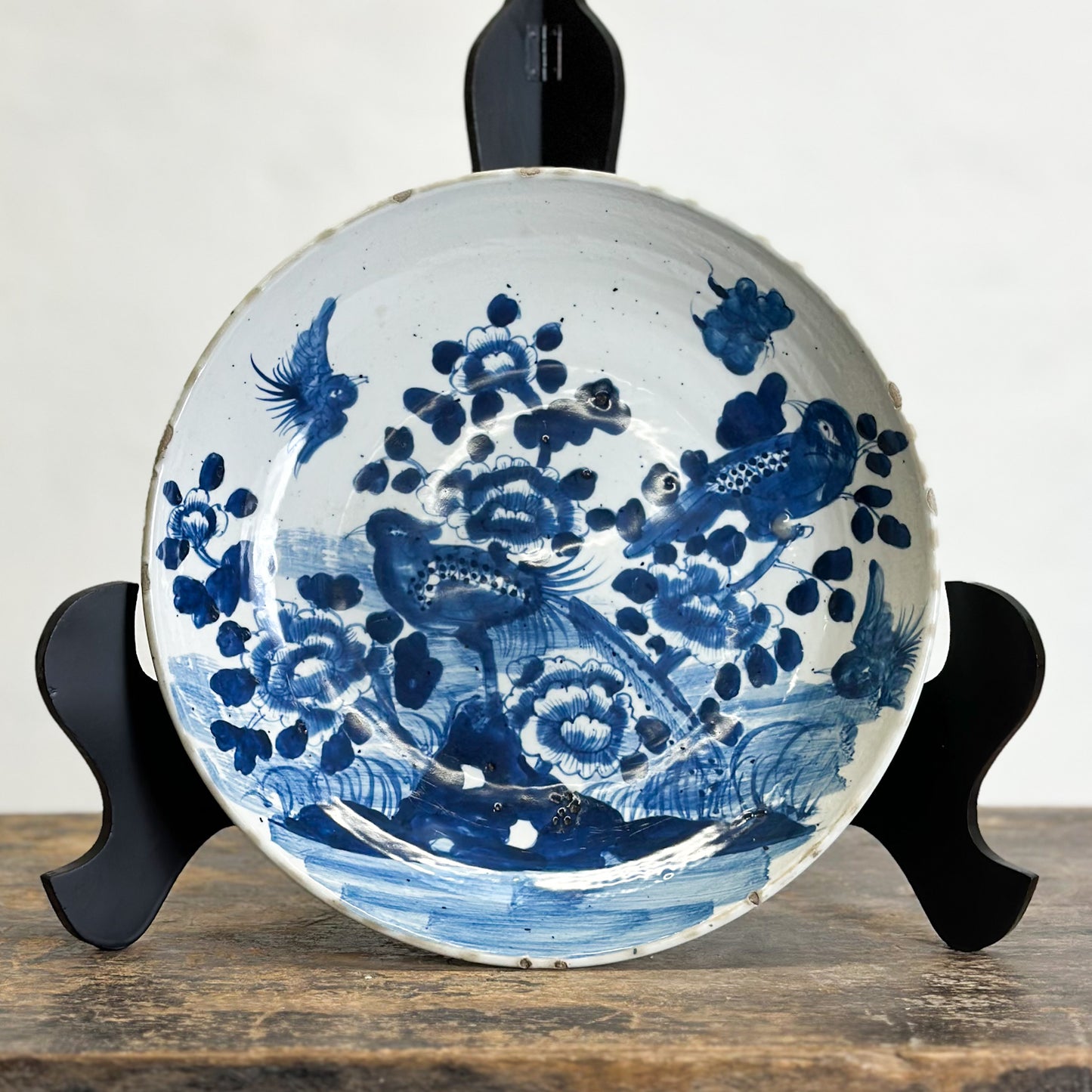 Birds & Flowers Porcelain Plate