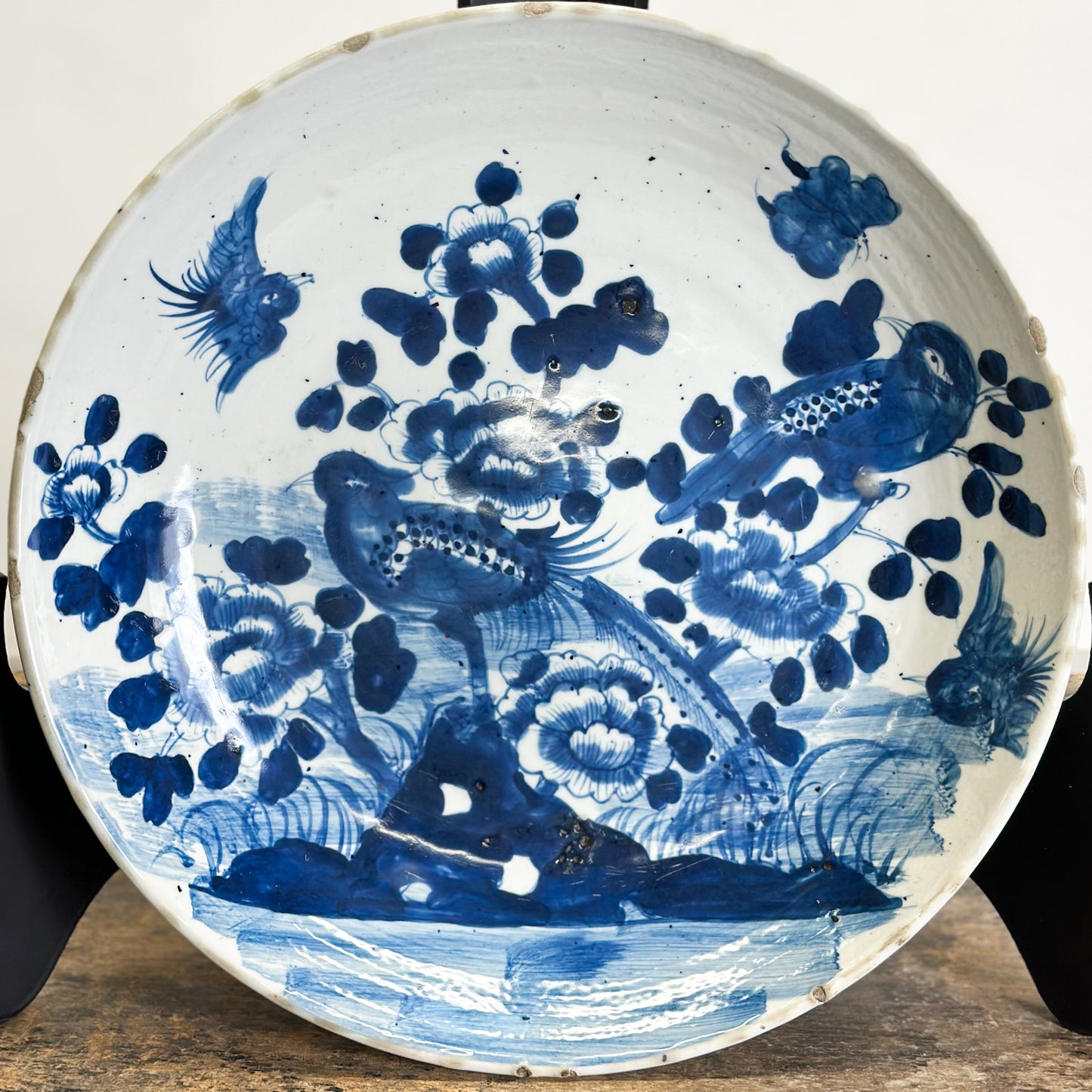 Birds & Flowers Porcelain Plate