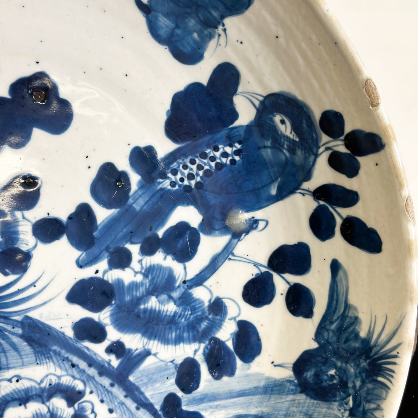 Birds & Flowers Porcelain Plate