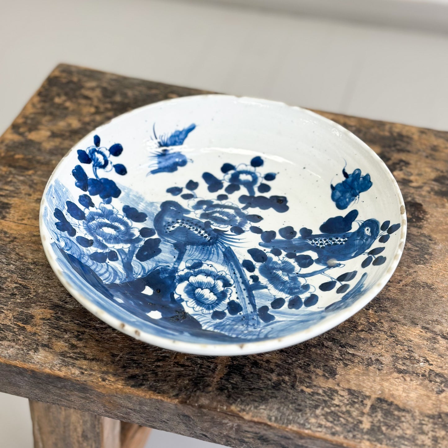 Birds & Flowers Porcelain Plate