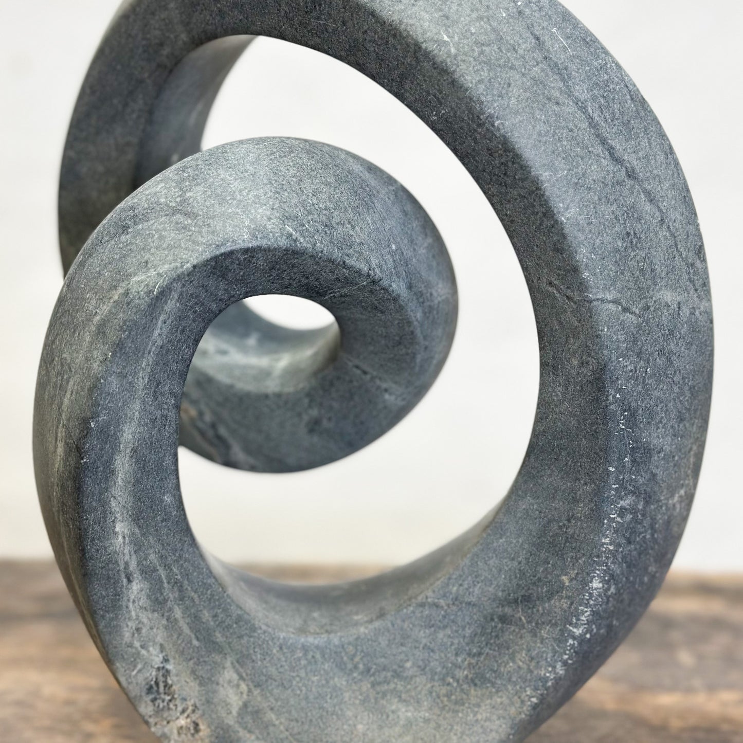 'Circles’ Carved Soapstone Sculpture - Zimbabwe