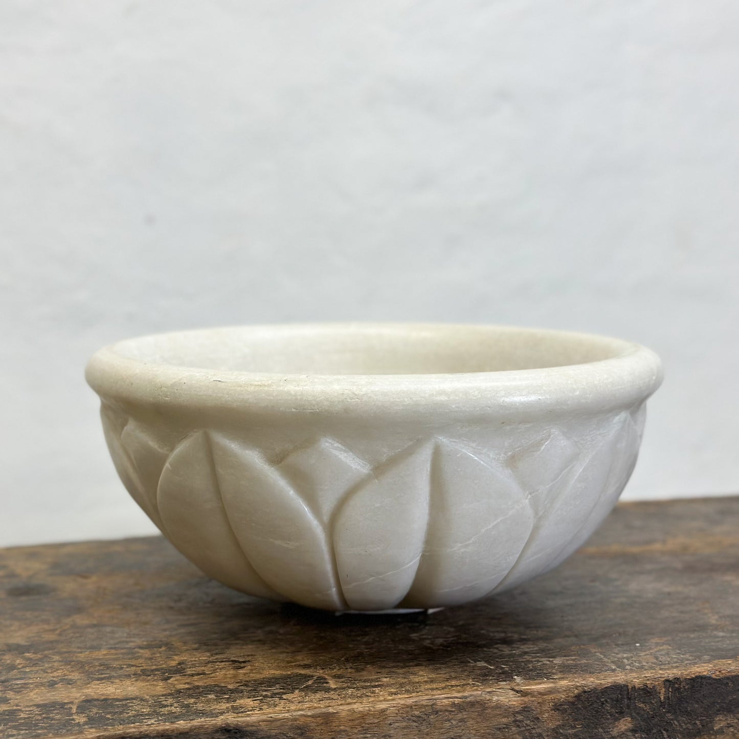 Marble Bowl with Petals