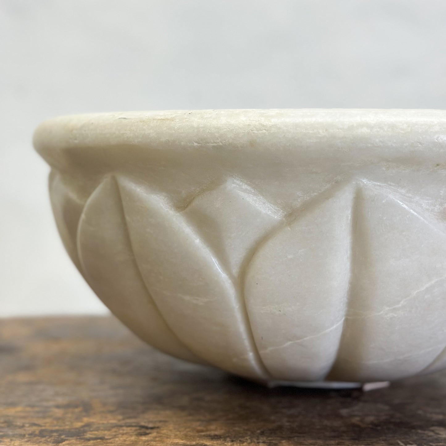 Marble Bowl with Petals