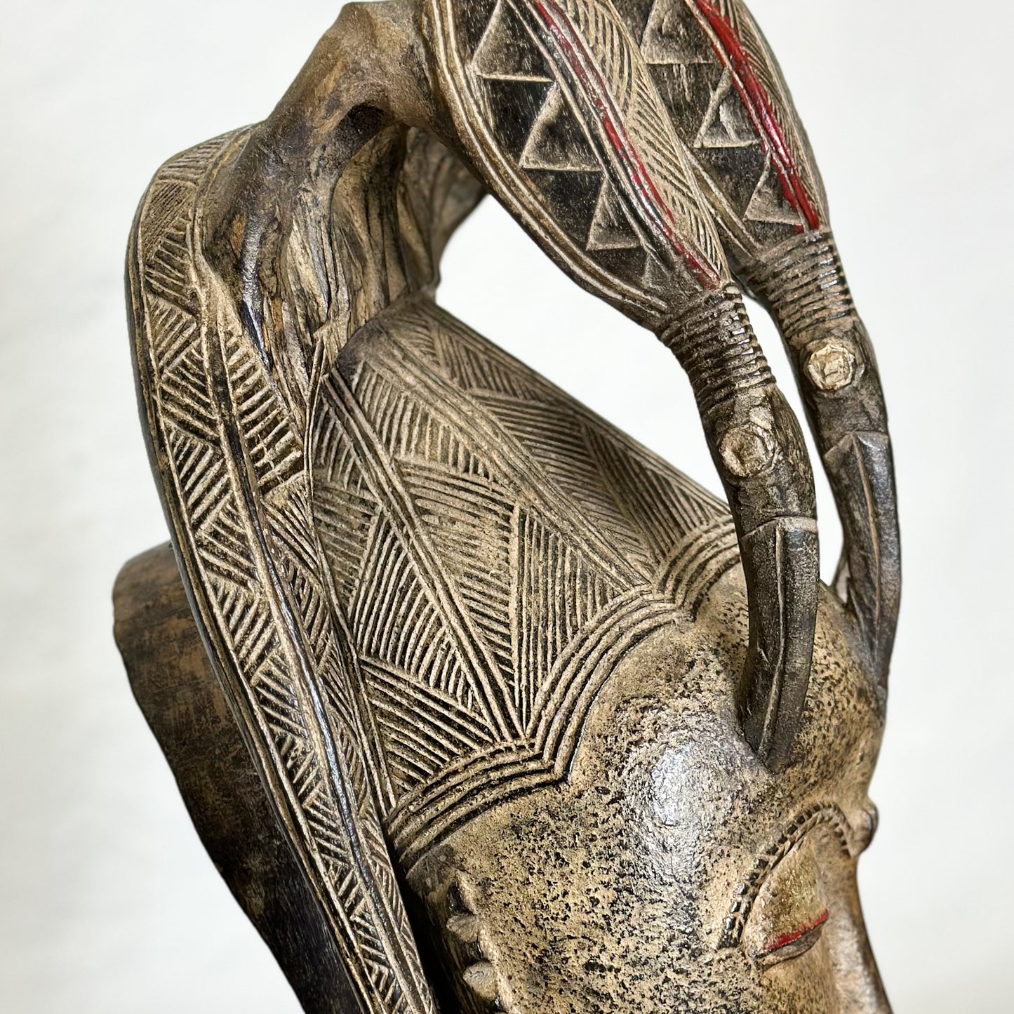 3 Bird Mblo Baule Mask - Ivory Coast