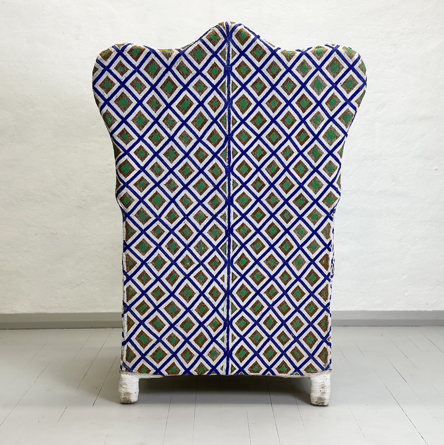 Yoruba Beaded Arm Chair - Nigeria