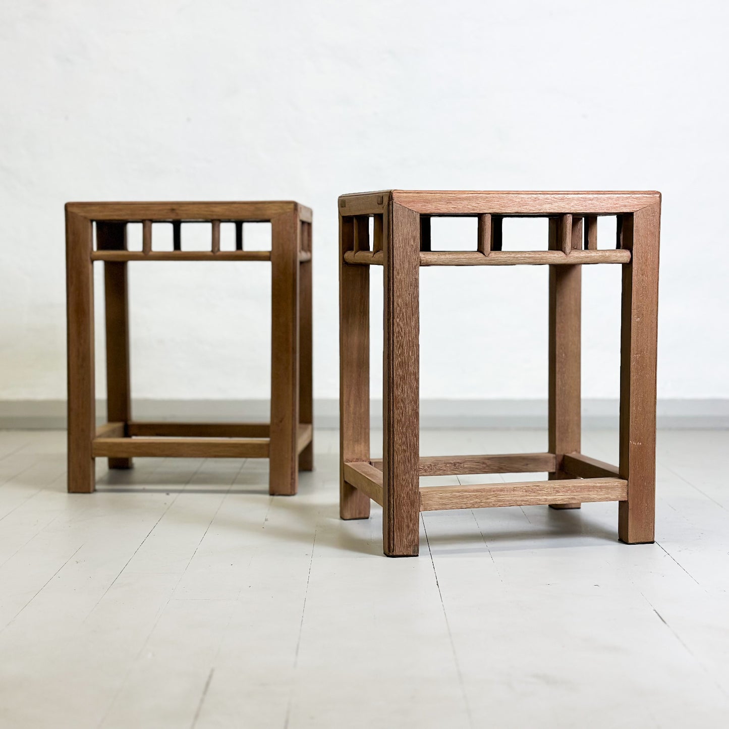 Raw Timber Side Table