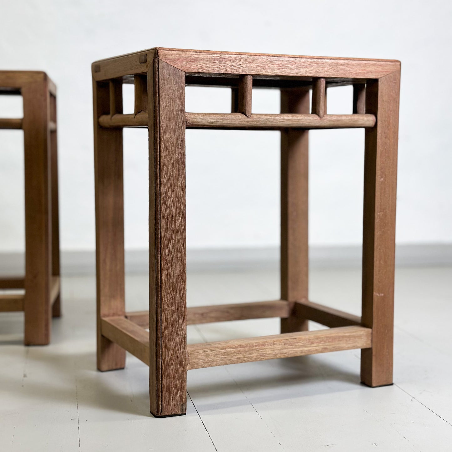 Raw Timber Side Table