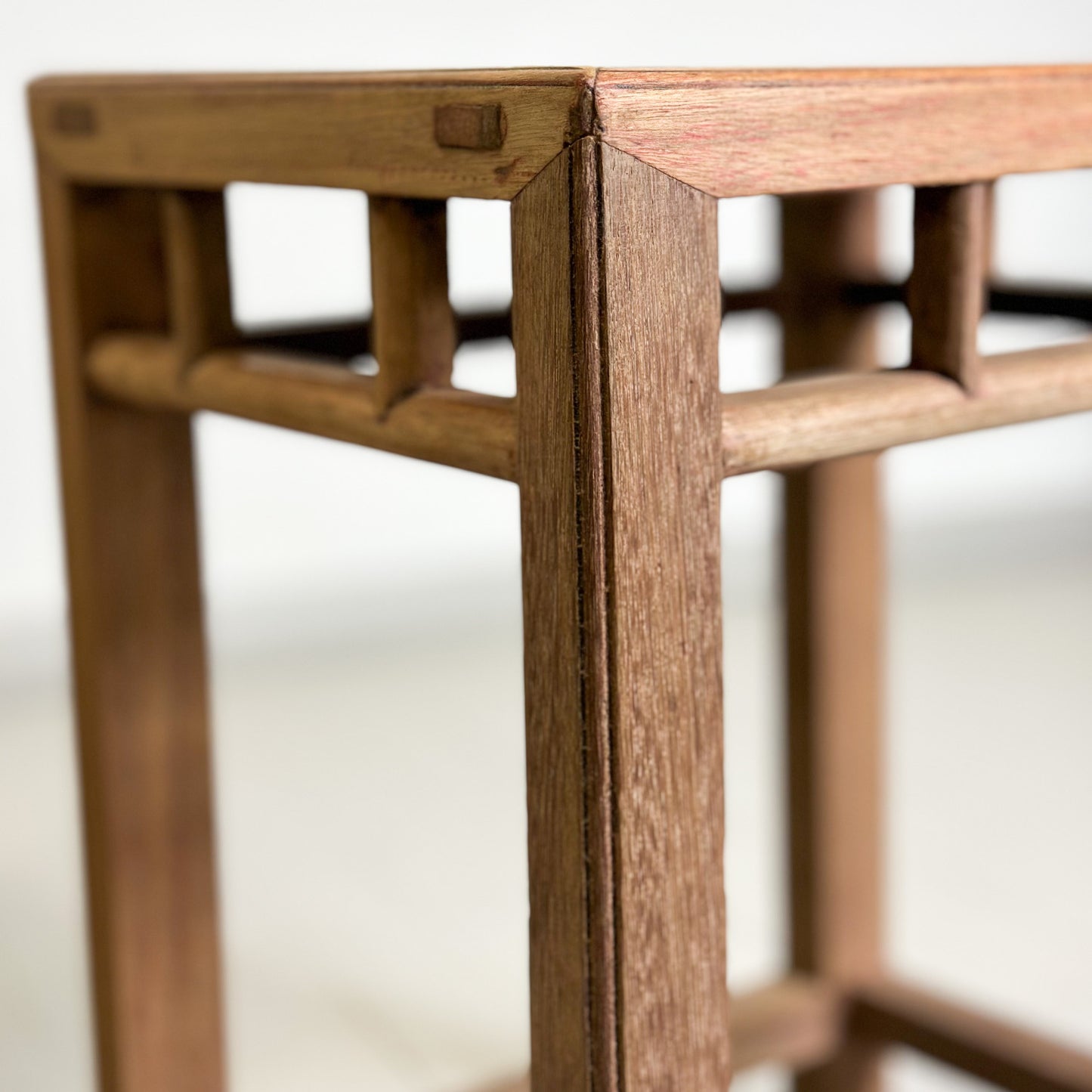 Raw Timber Side Table