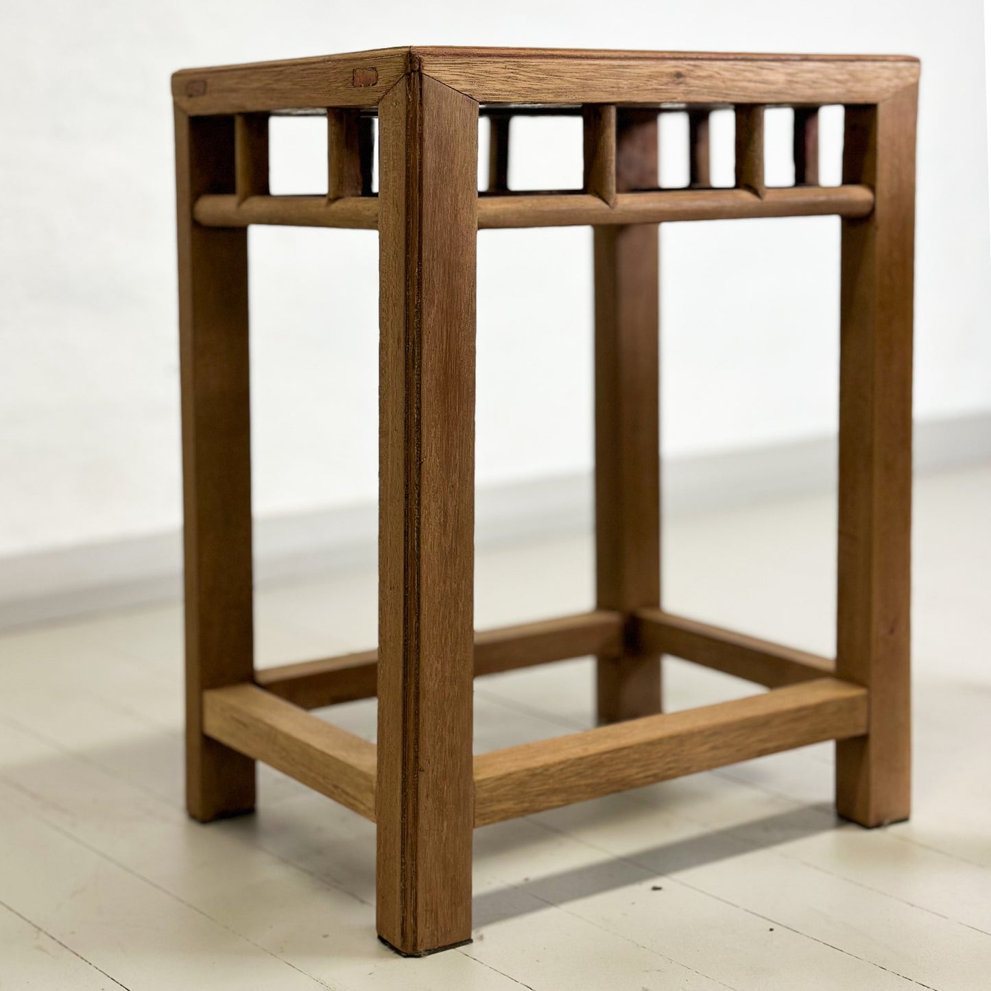 Raw Timber Side Table