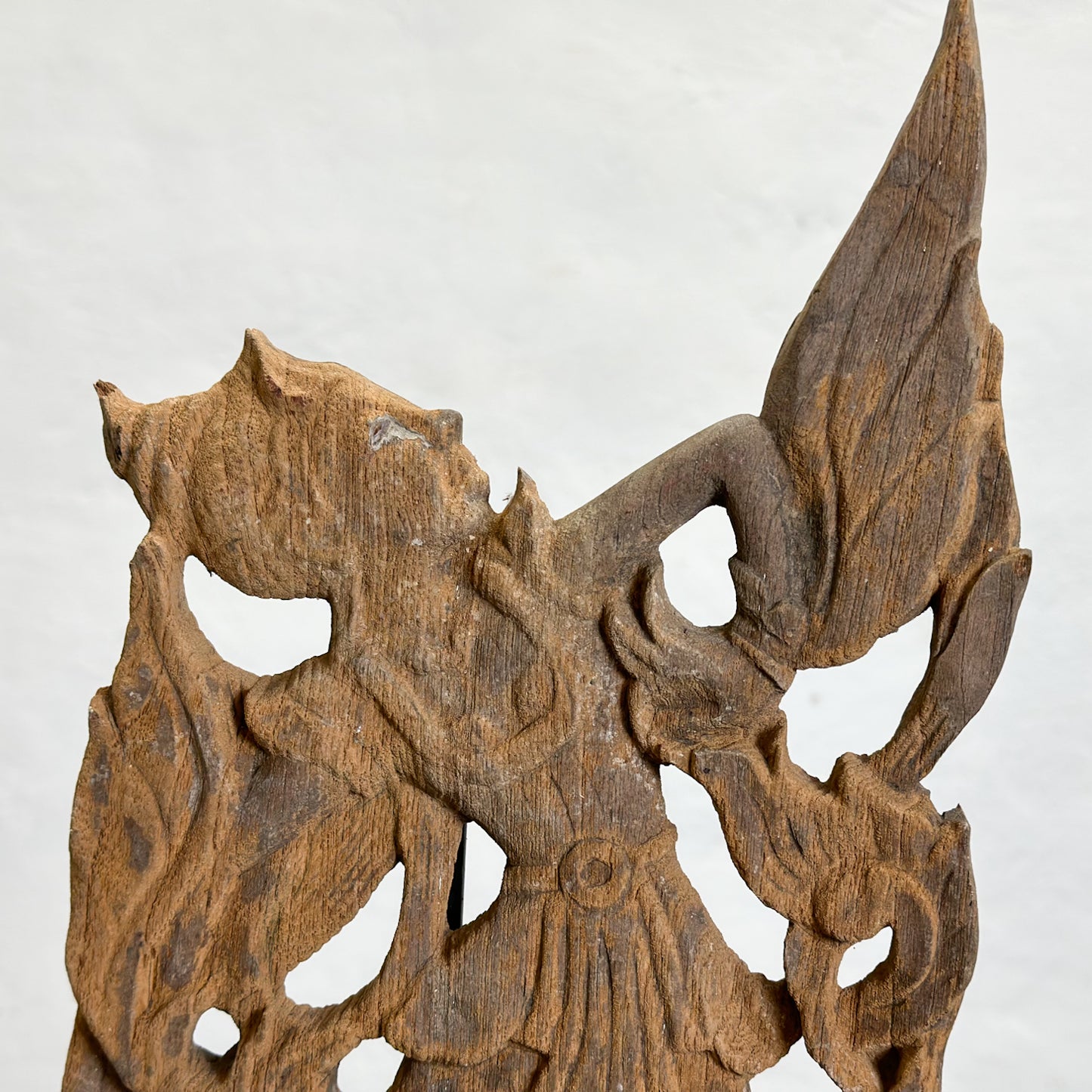 Timber Angel Carving