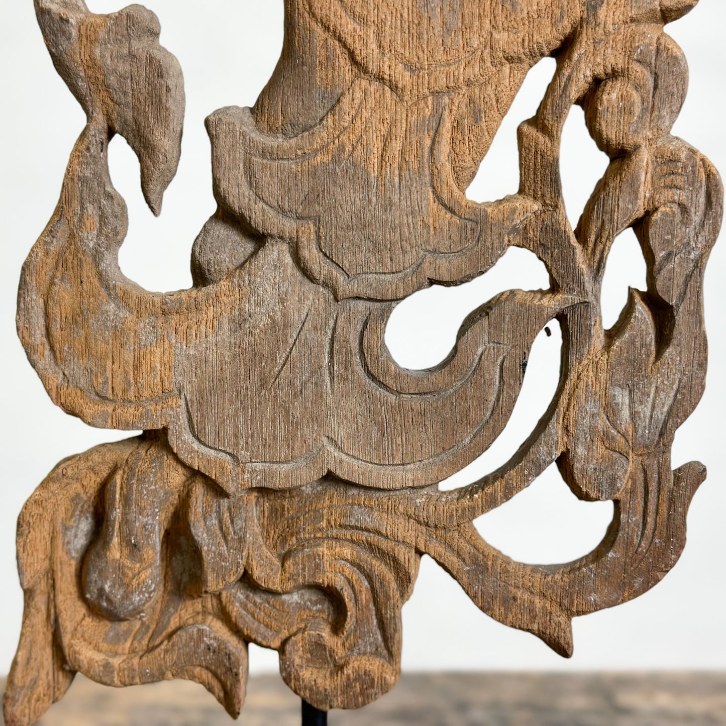 Timber Angel Carving