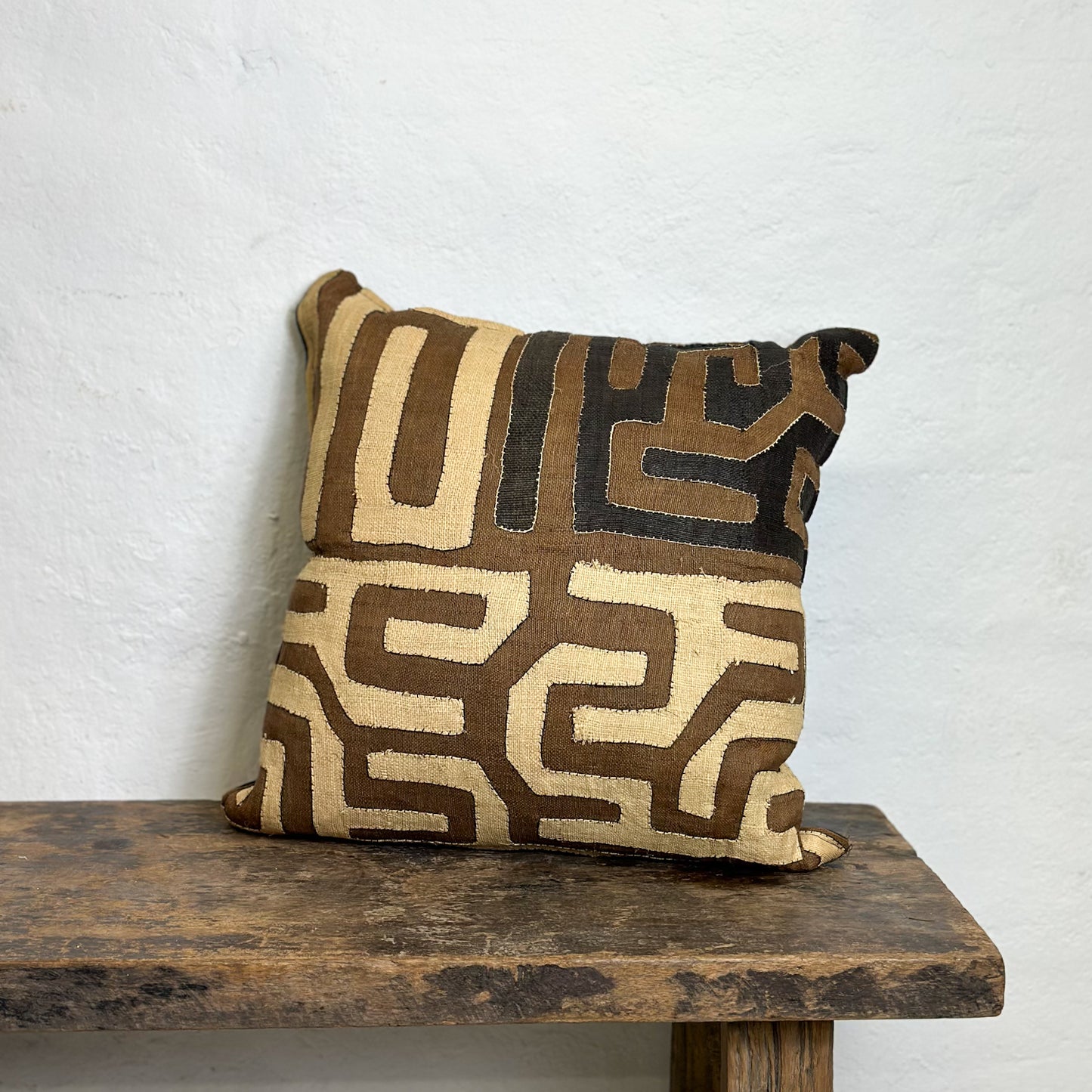 Kuba Cloth Cushion - Democratic Republic of Congo