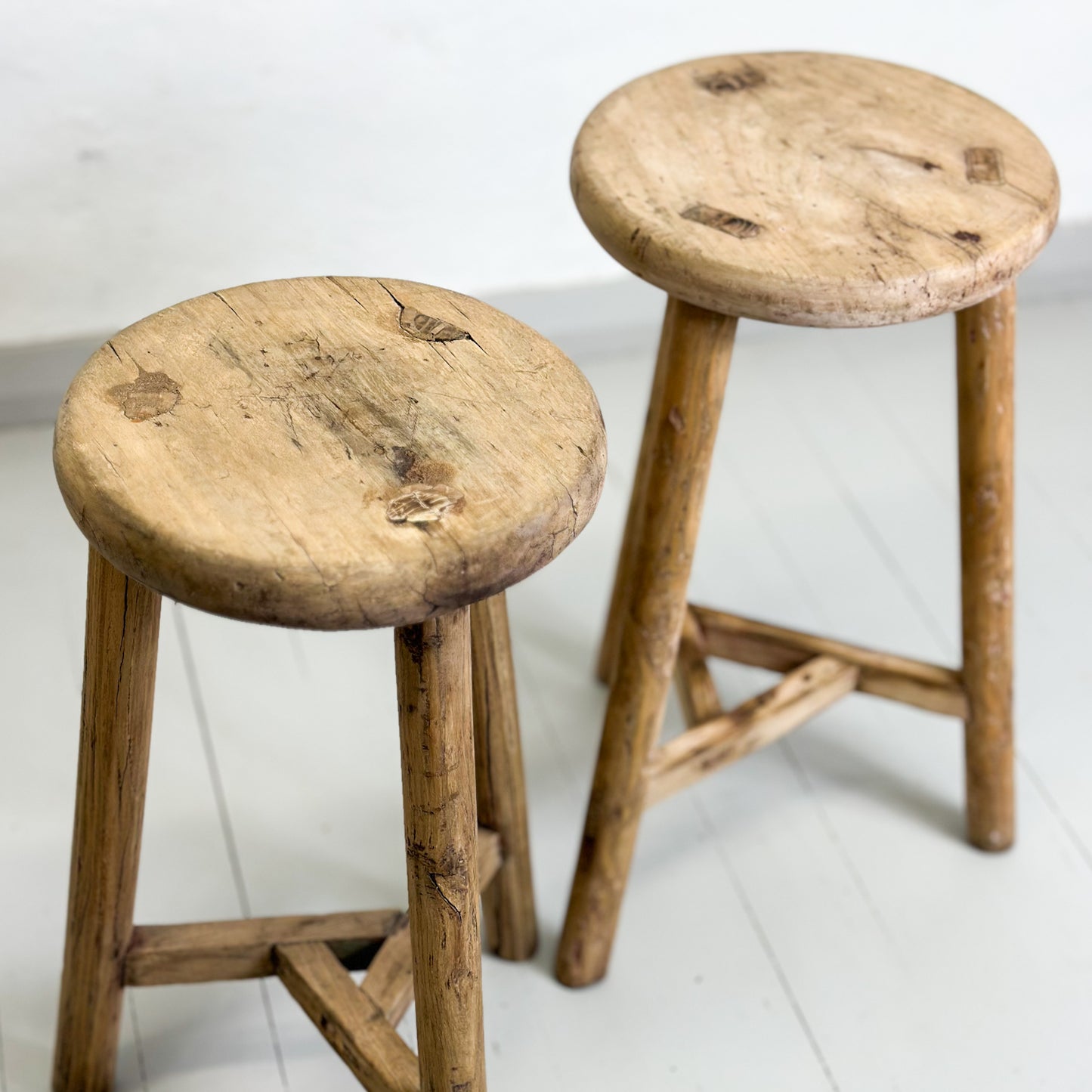 Round Workers Stool