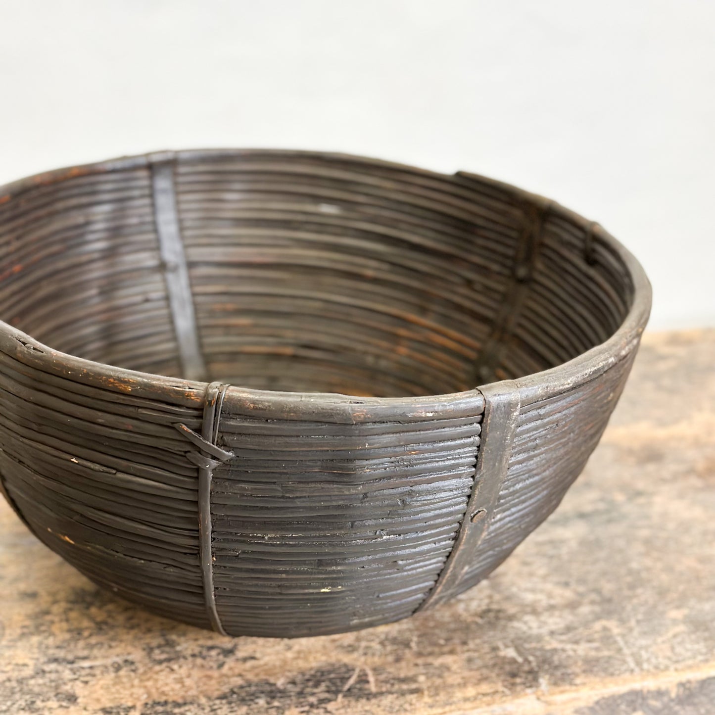 Round Bamboo Basket