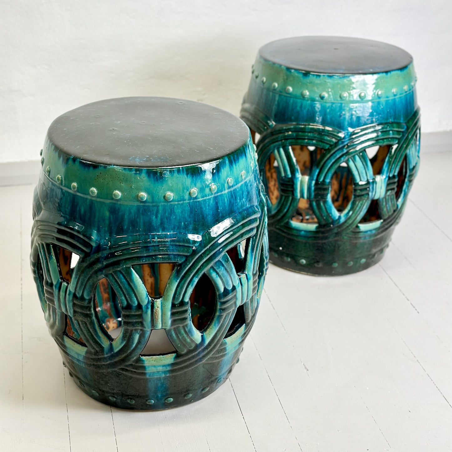 Porcelain Rope Stool