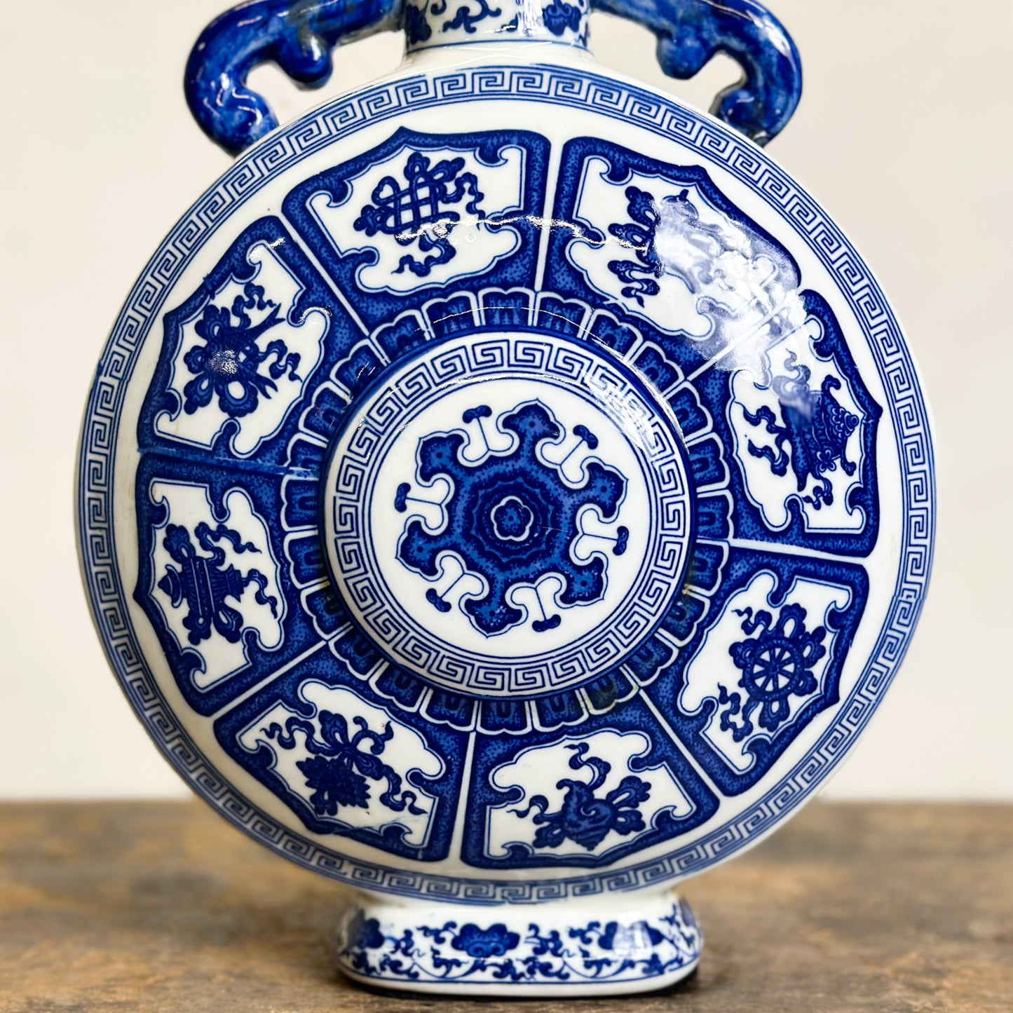 Round Porcelain Vase