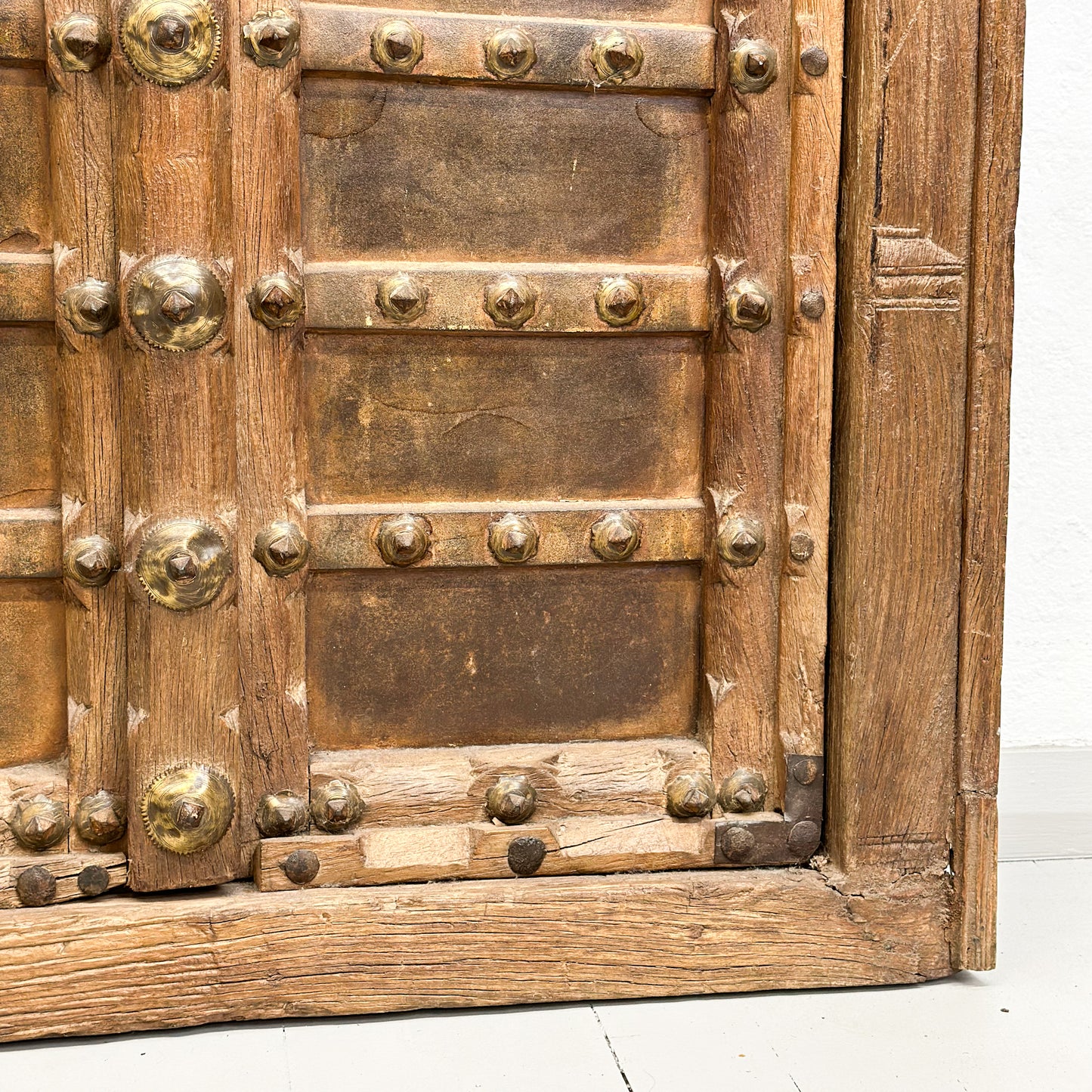 Vintage Indian Door with Frame