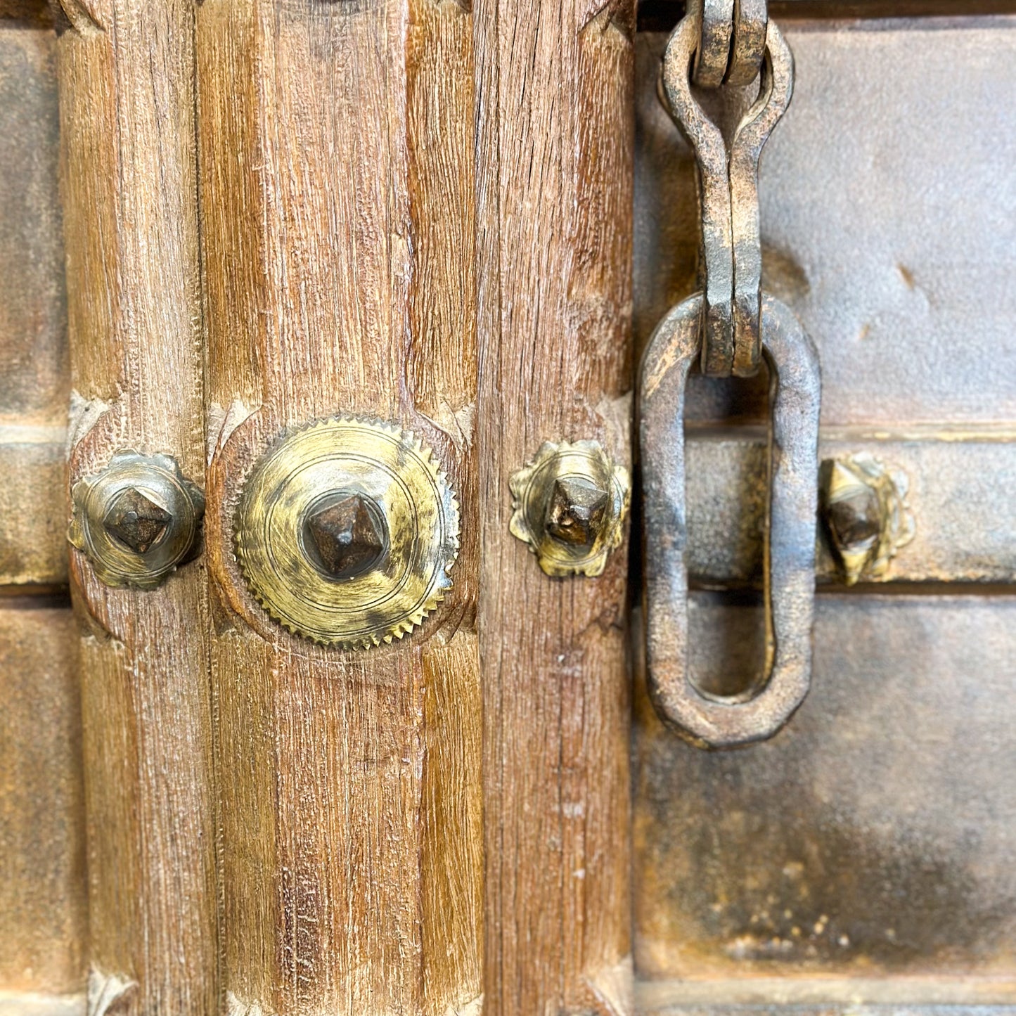 Vintage Indian Door with Frame