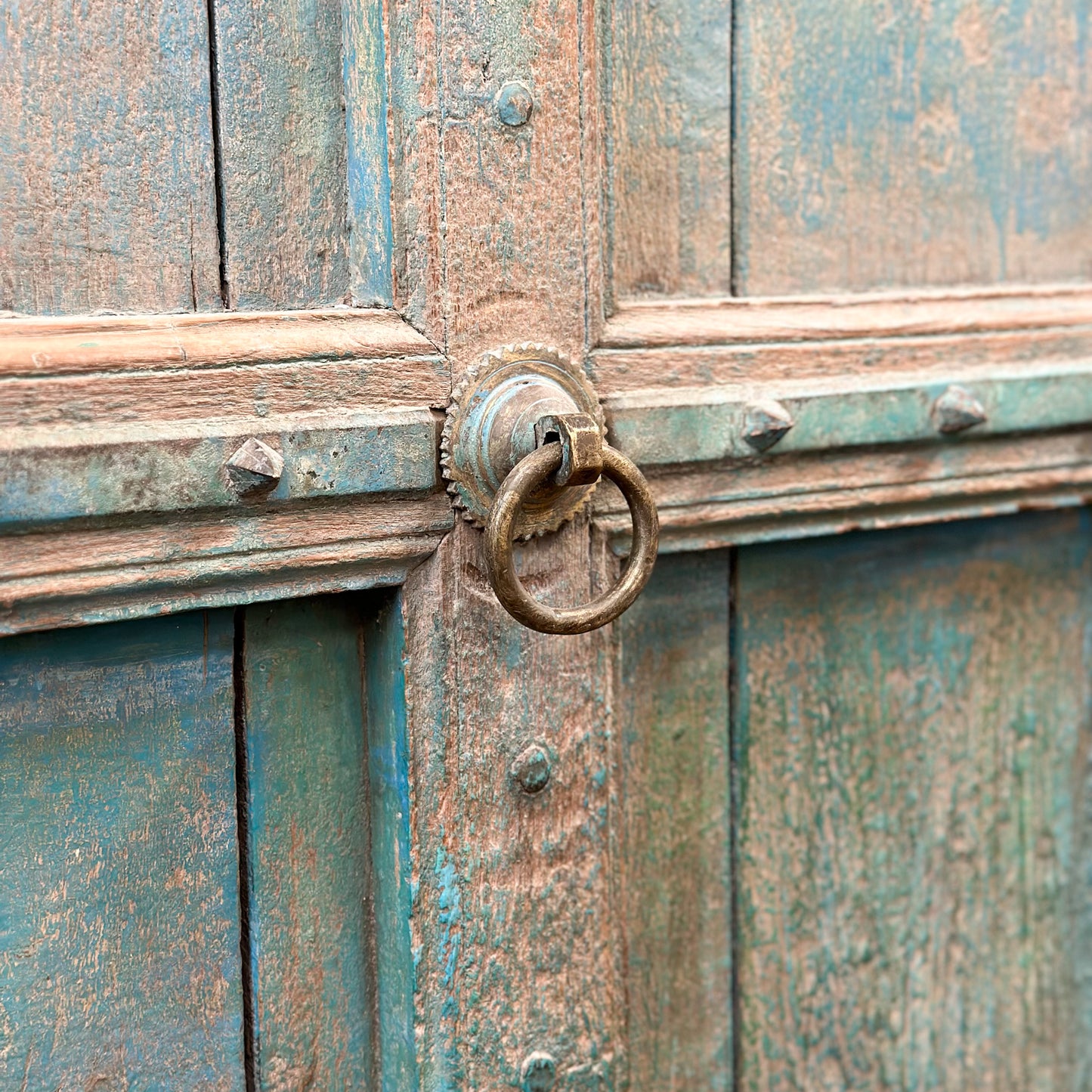 Vintage Rajasthan Carved Grand Door