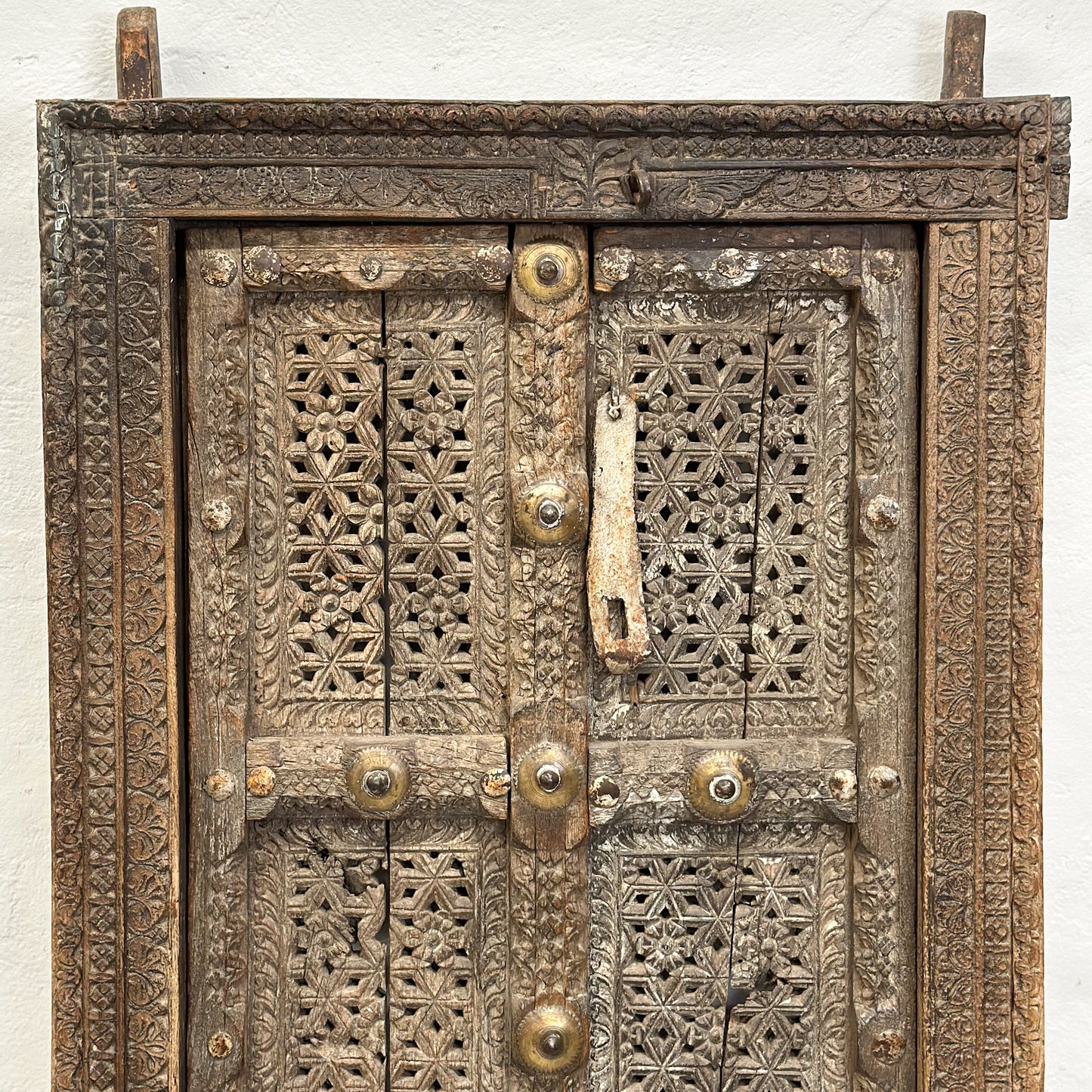 Vintage Carved Jali Door
