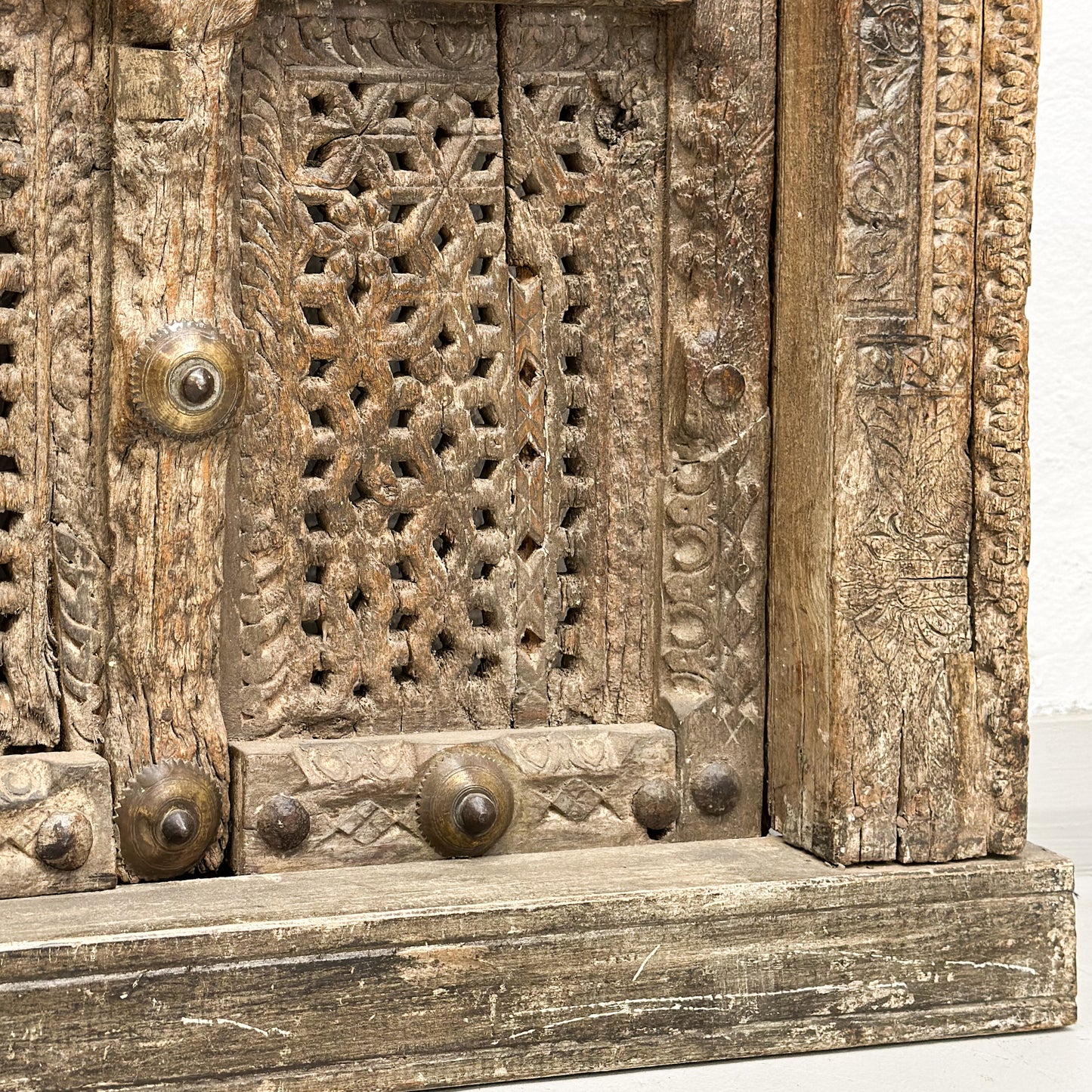 Vintage Carved Jali Door