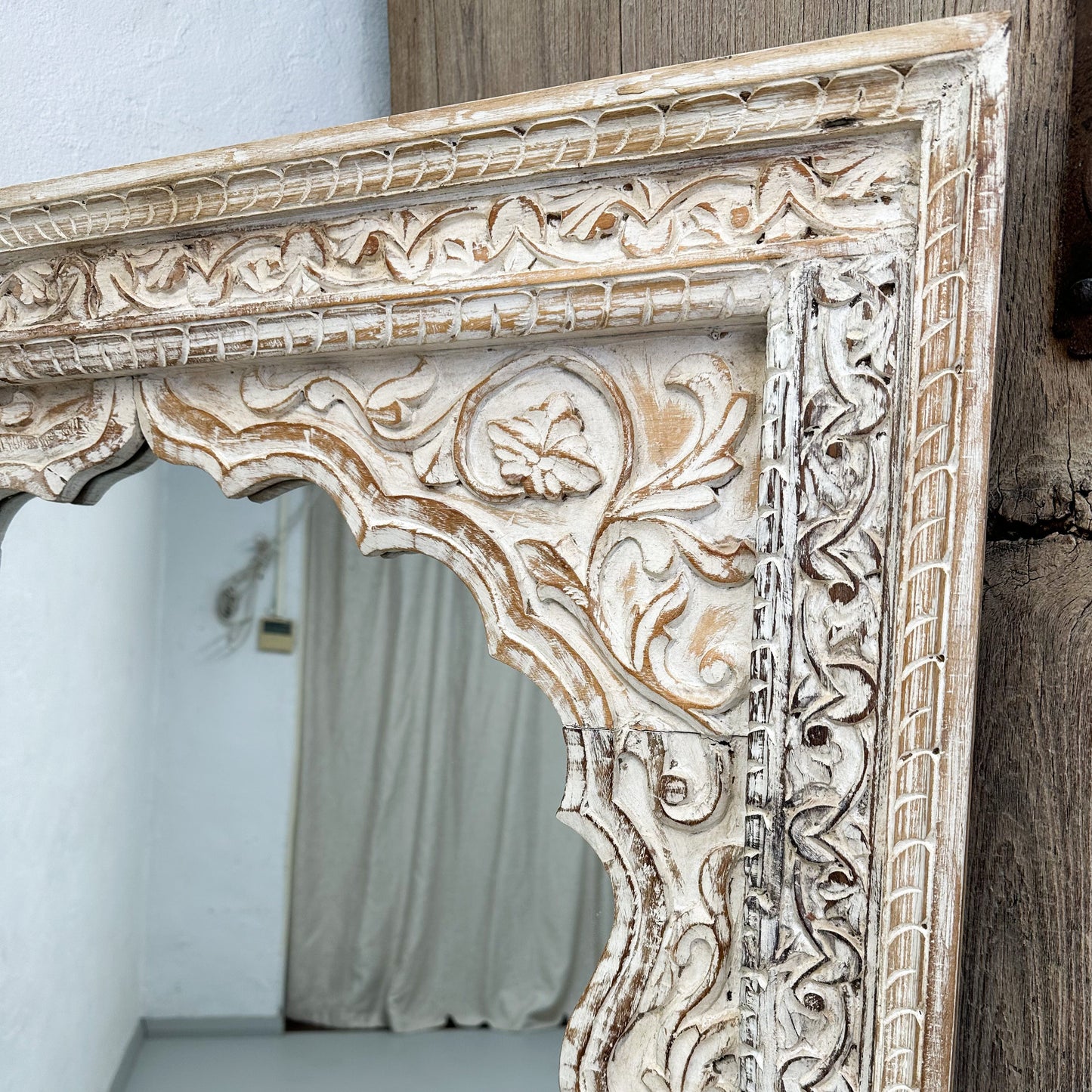 Mirror with Carved Frame