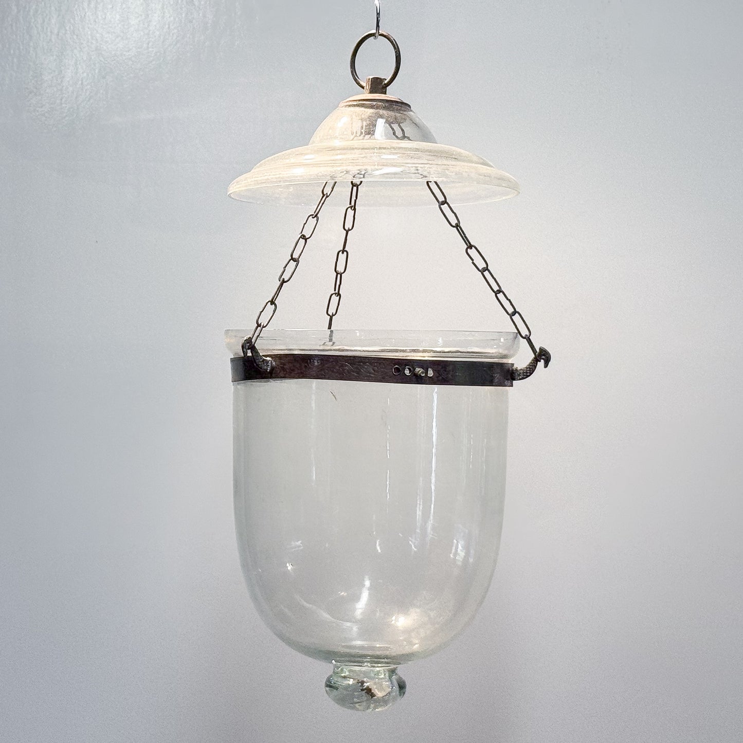 Small Glass Hundi Light