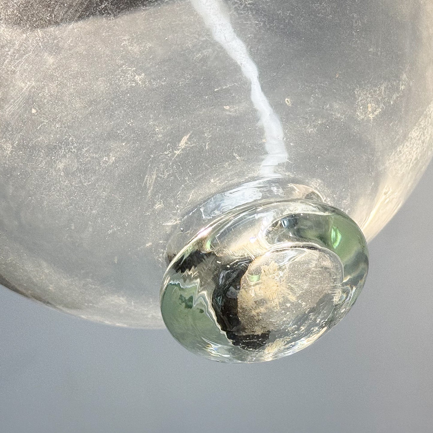 Small Glass Hundi Light