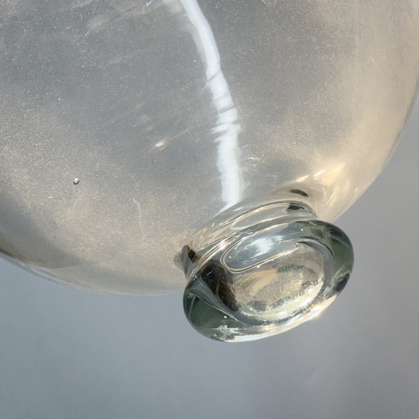 Large Glass Hundi Light