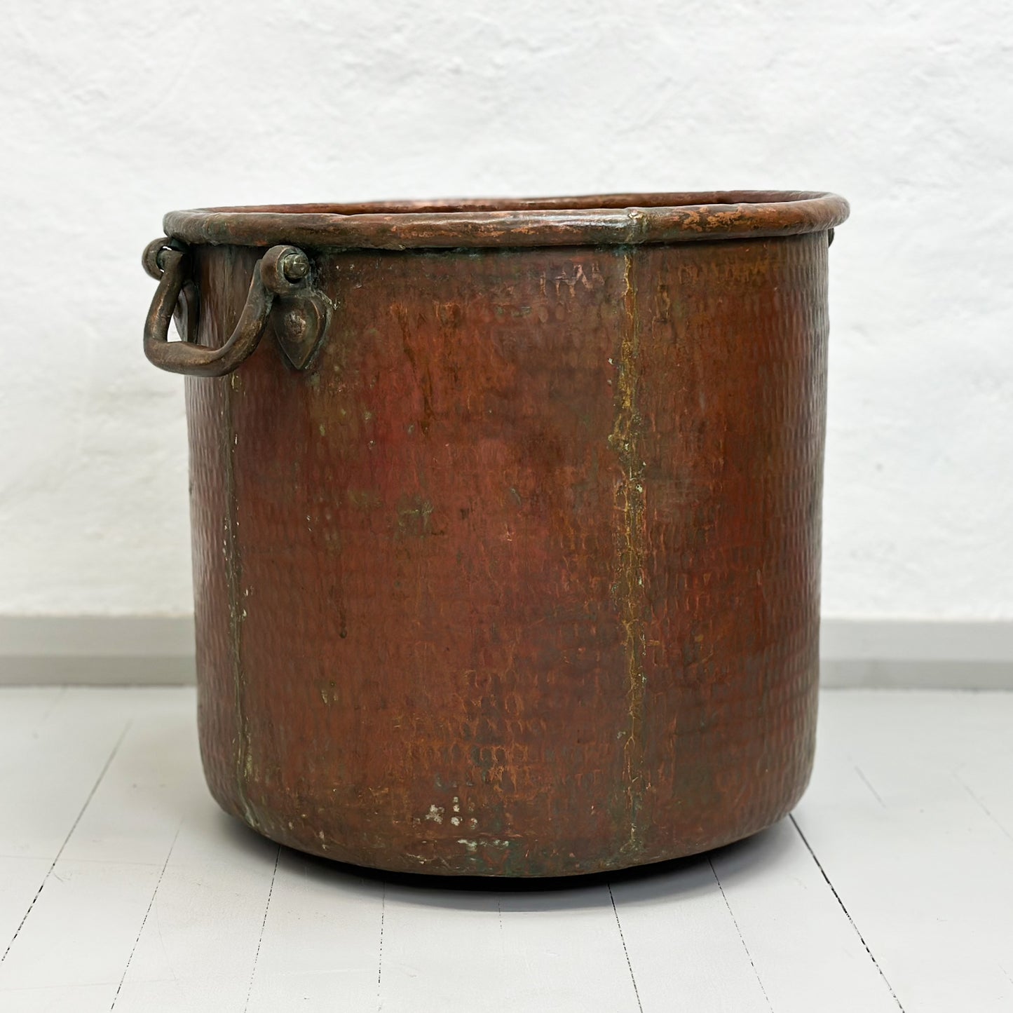 Vintage Copper Planter Pot