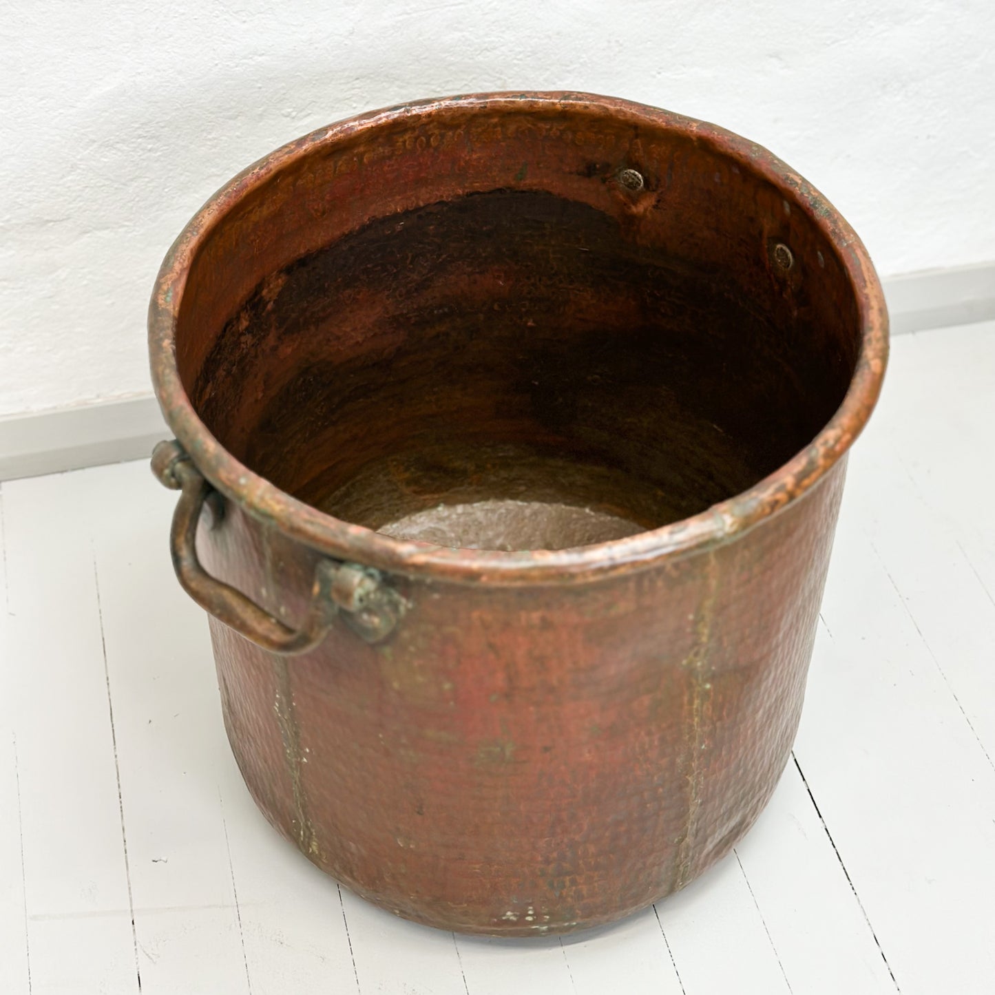 Vintage Copper Planter Pot