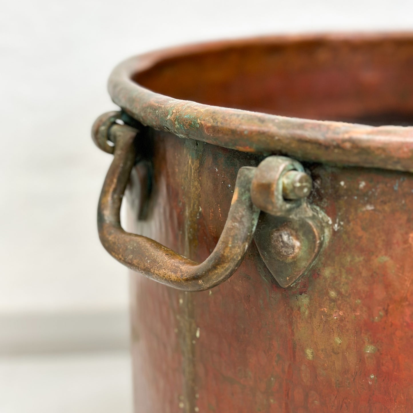 Vintage Copper Planter Pot