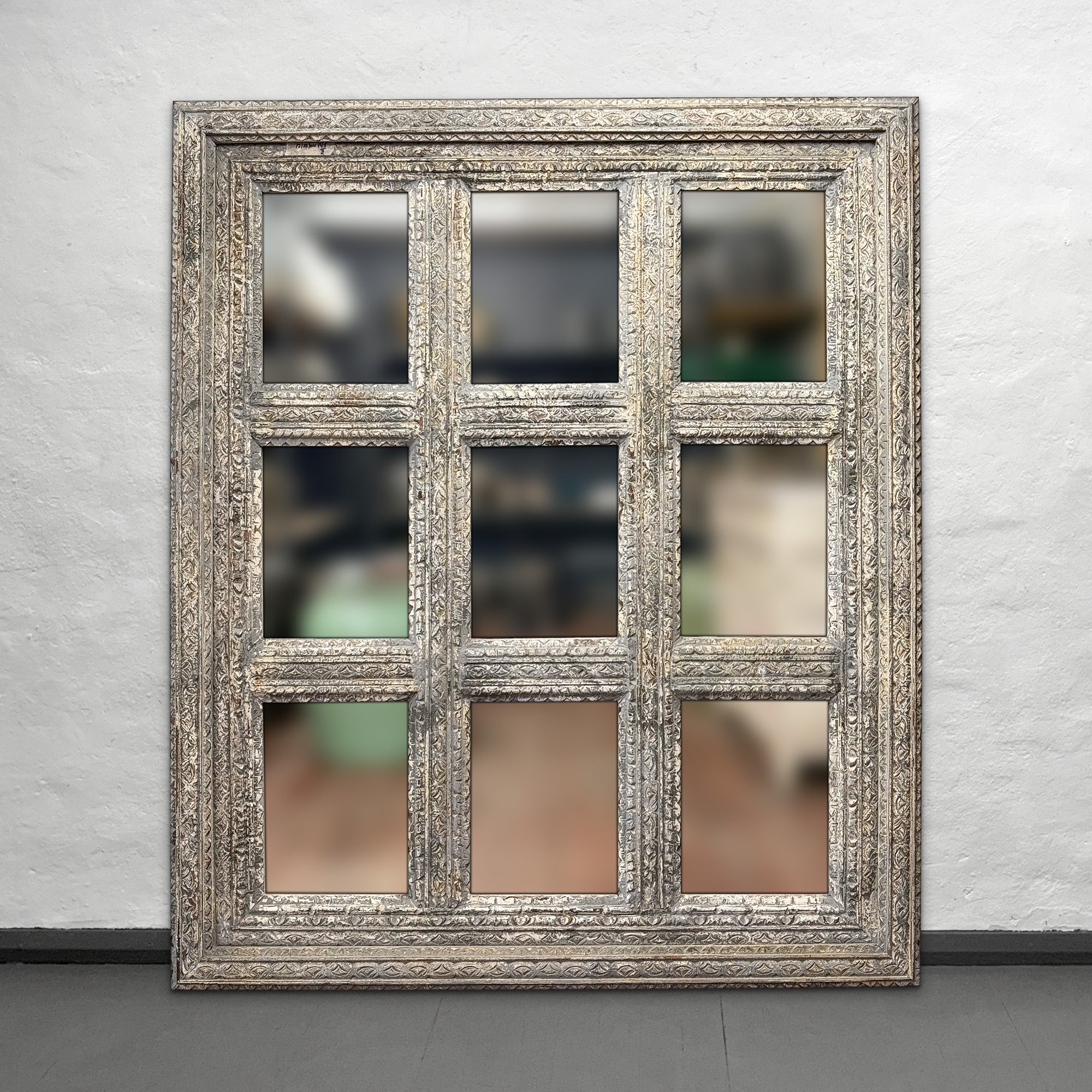 10 Panel Mirror Grey