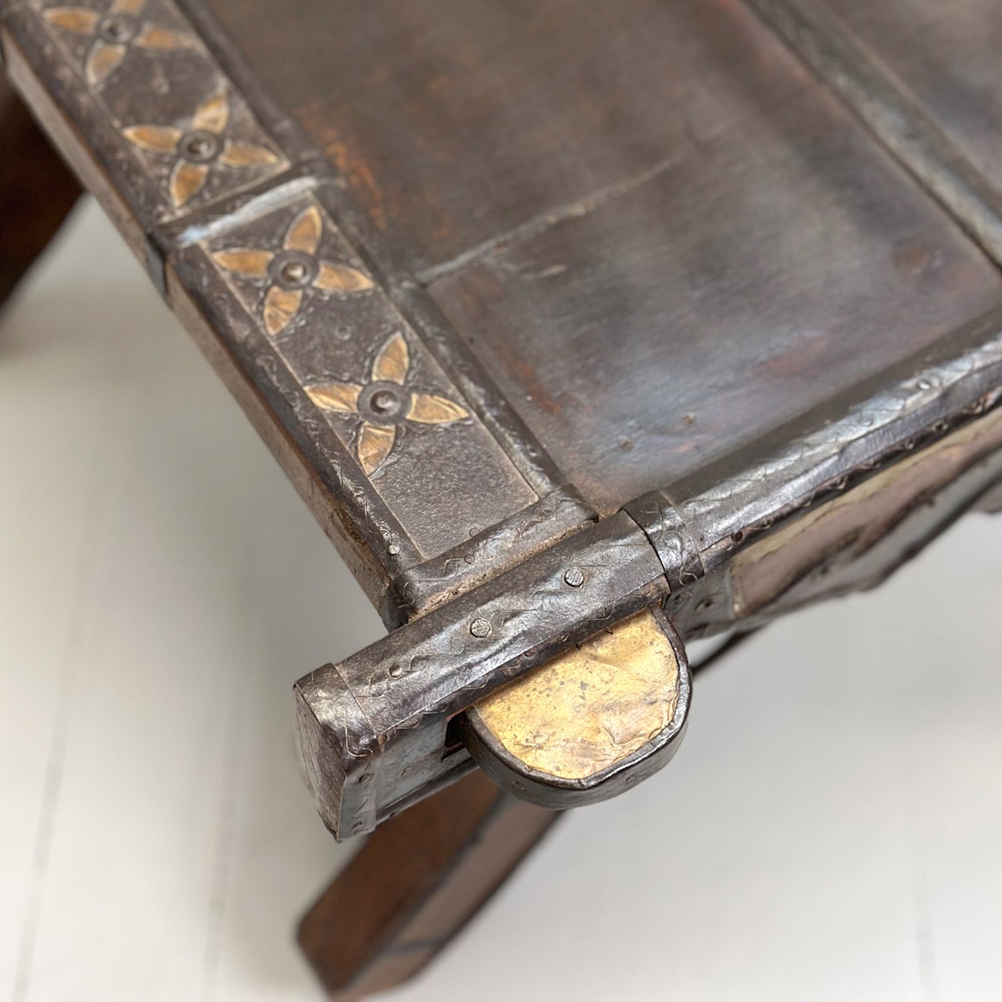 Old Cart Side Table
