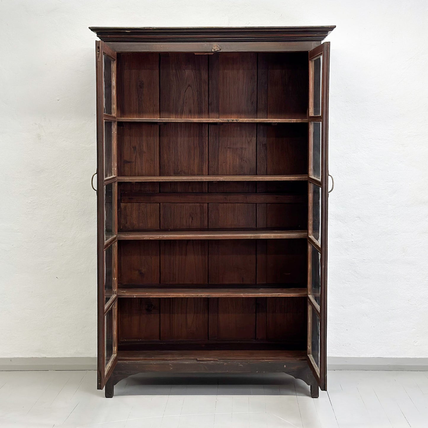Vintage Almirah Glass Display Cabinet