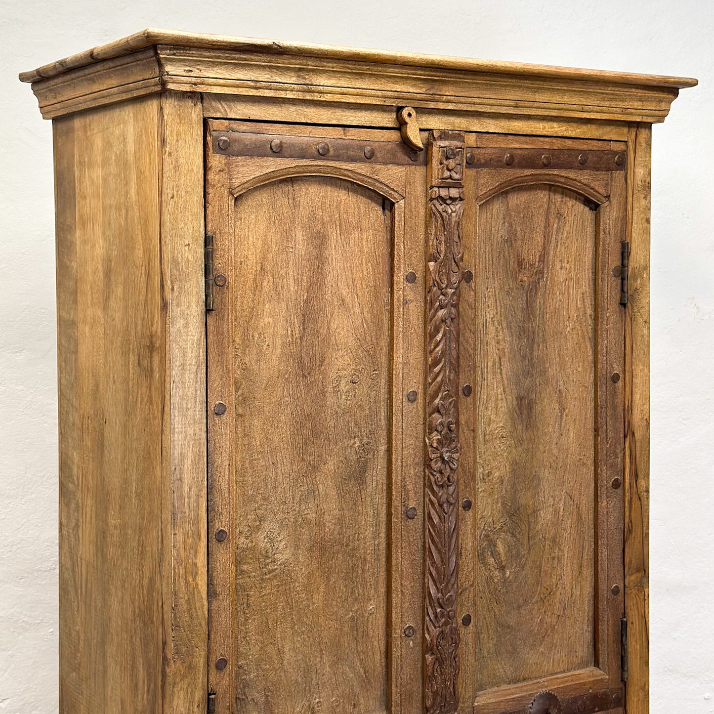 Vintage Carved Door Almirah