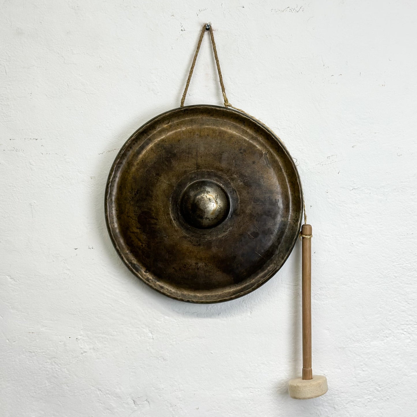 Vintage Brass Gong