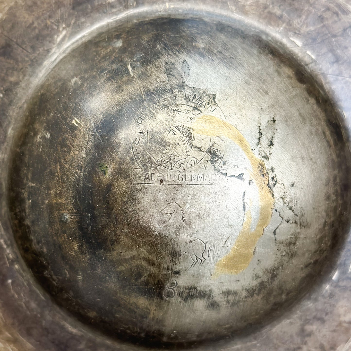 Vintage Brass Gong