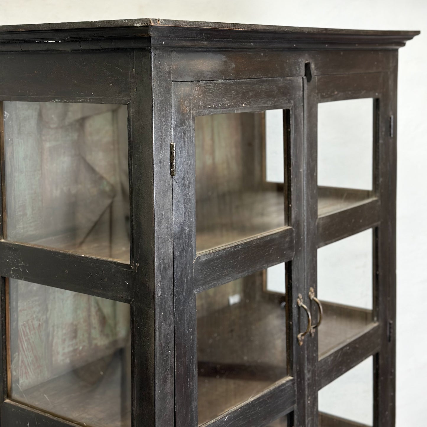 Vintage Glass Display Cabinet I