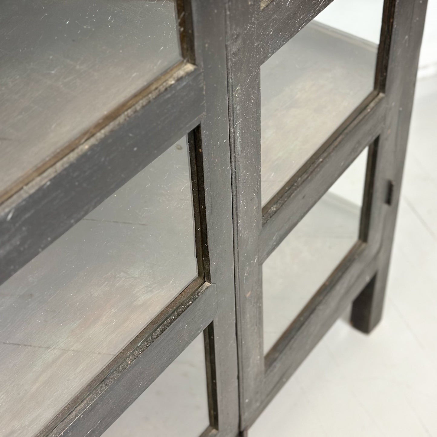 Vintage Glass Display Cabinet I