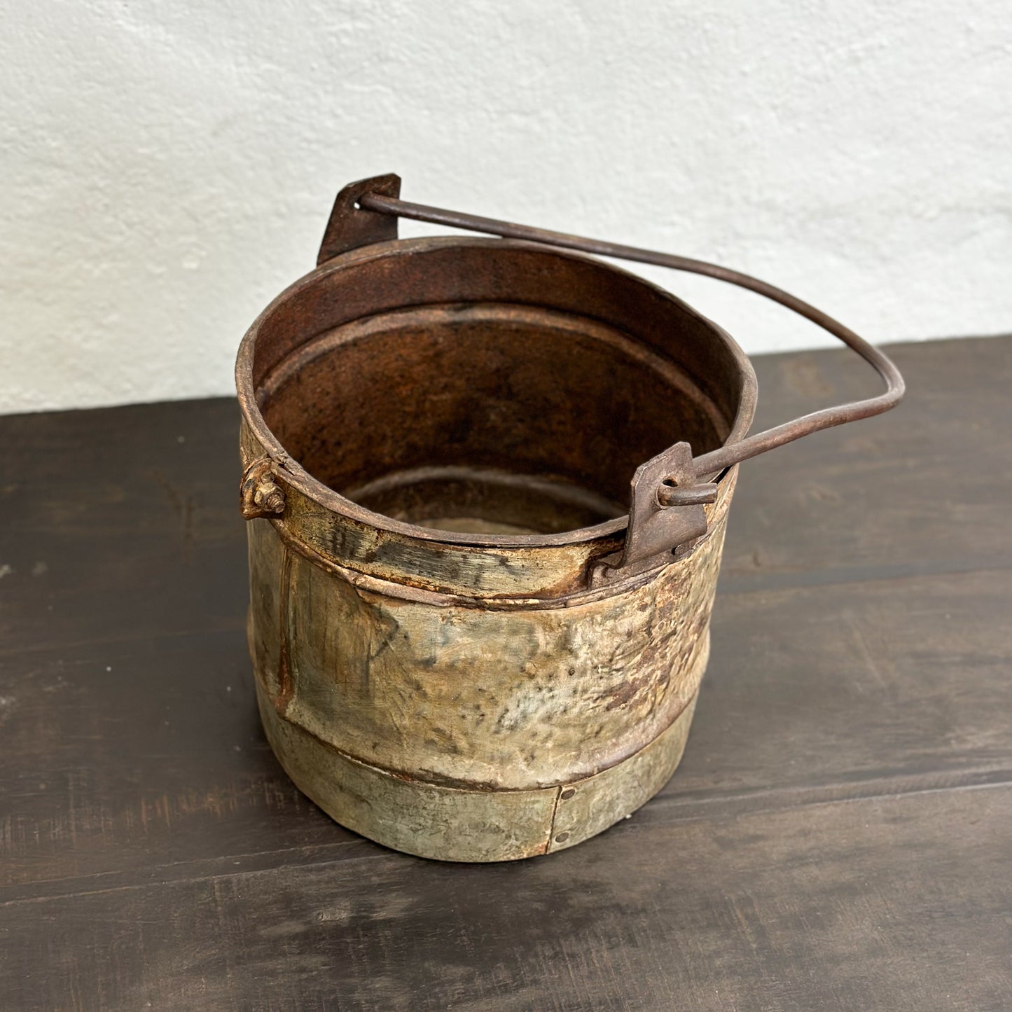 Vintage Iron Bucket I